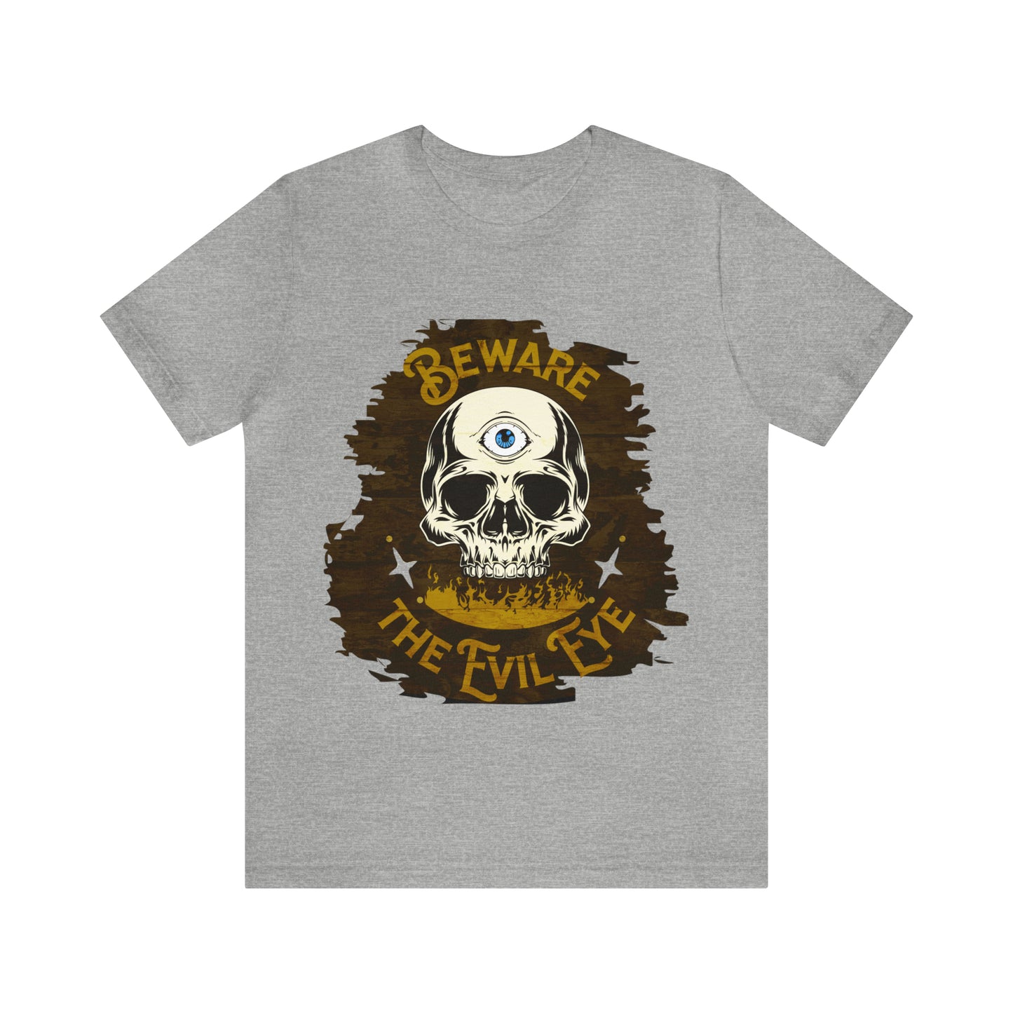 Blue Evil Eye Halloween Shirt, Halloween shirt, Skull Shirt