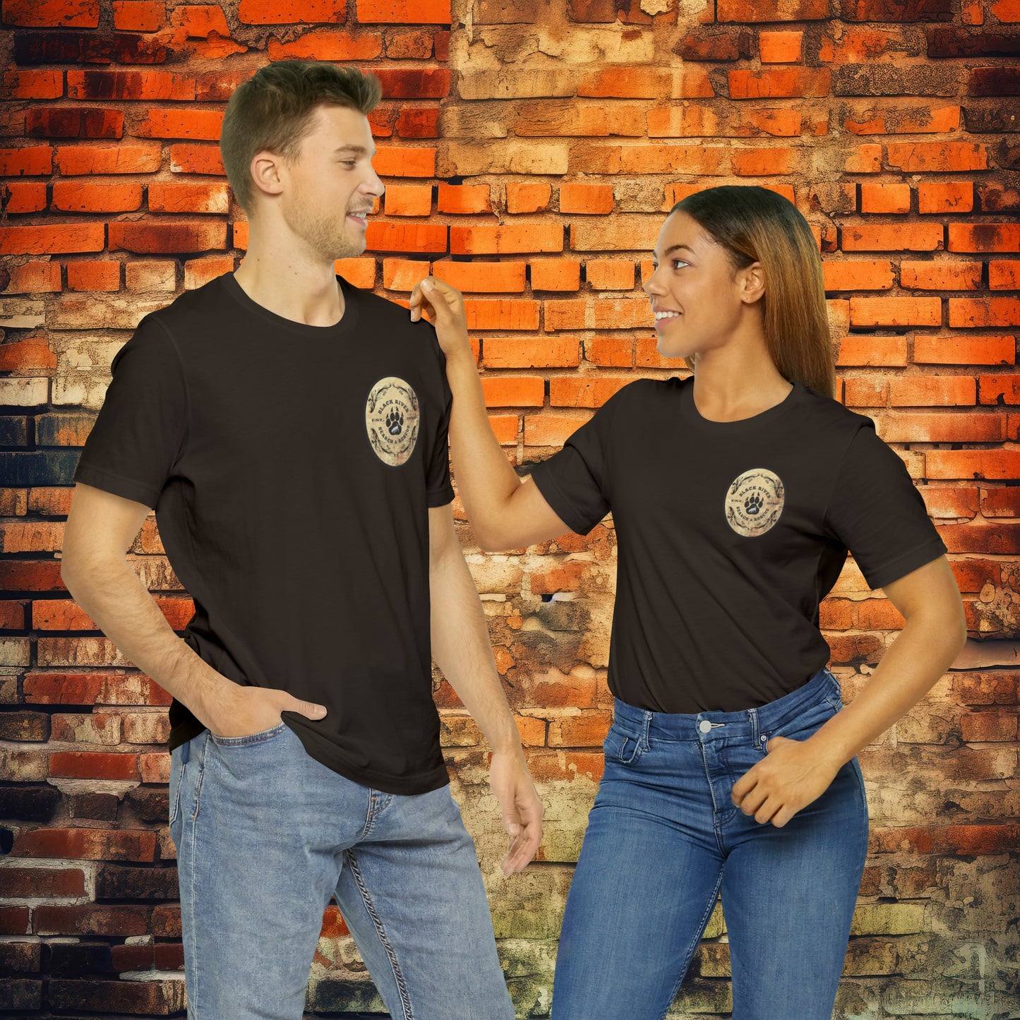 Black River Search & Rescue Logo Unisex Jersey Short Sleeve Tee