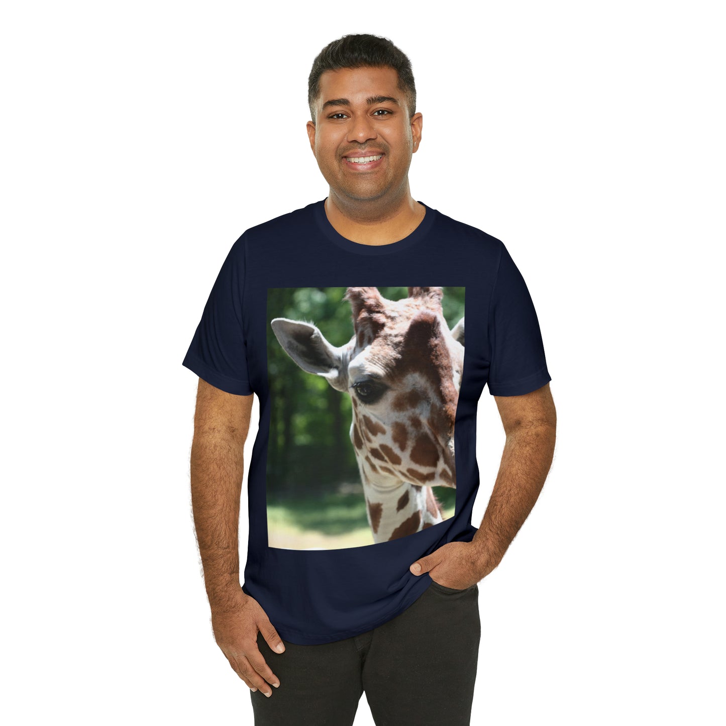 Unisex Jersey Short Sleeve Tee, Giraffe