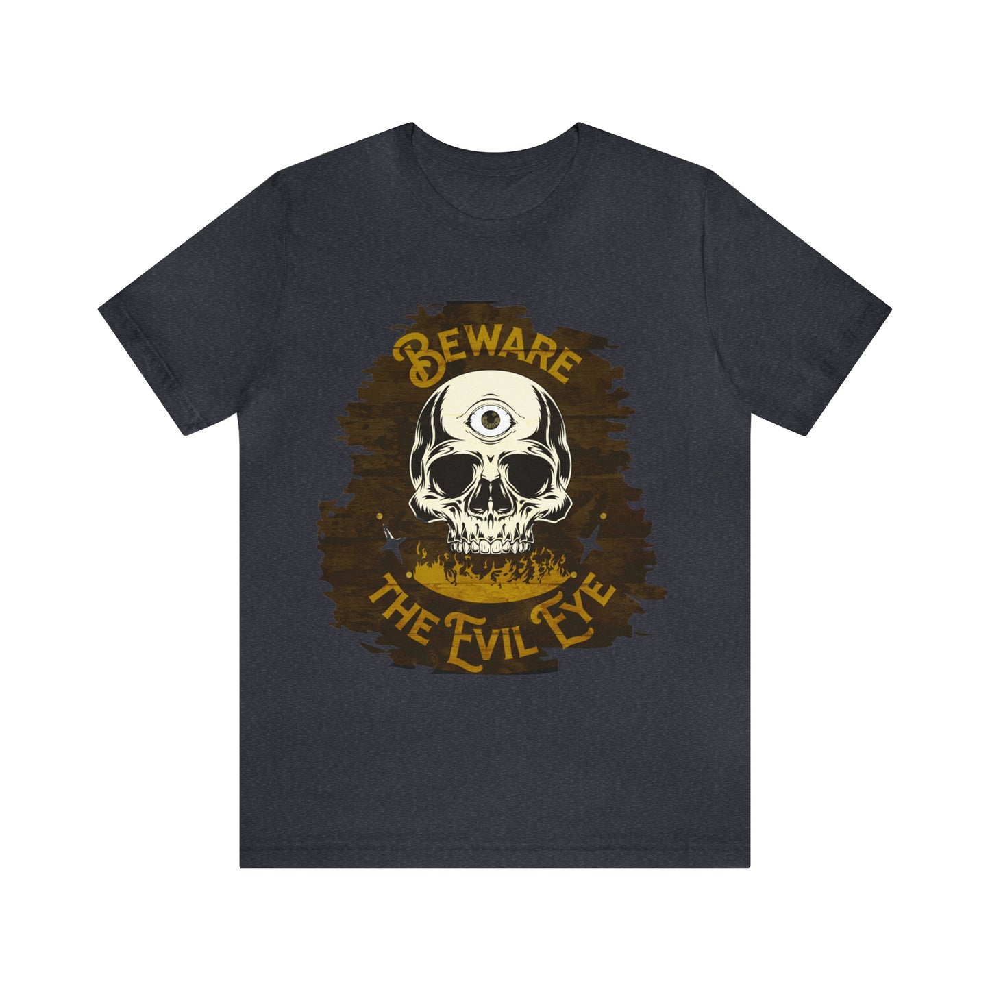 Gray Evil Eye Halloween Shirt, Halloween shirt, Skull Shirt