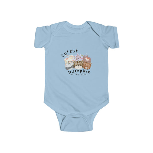 Copy of Cutest Pumpkin in the Patch Bodysuit, Cute pumpkin Onesie, Unisex Pumpkin Bodysuit, Beaver, Bear, Raccoon