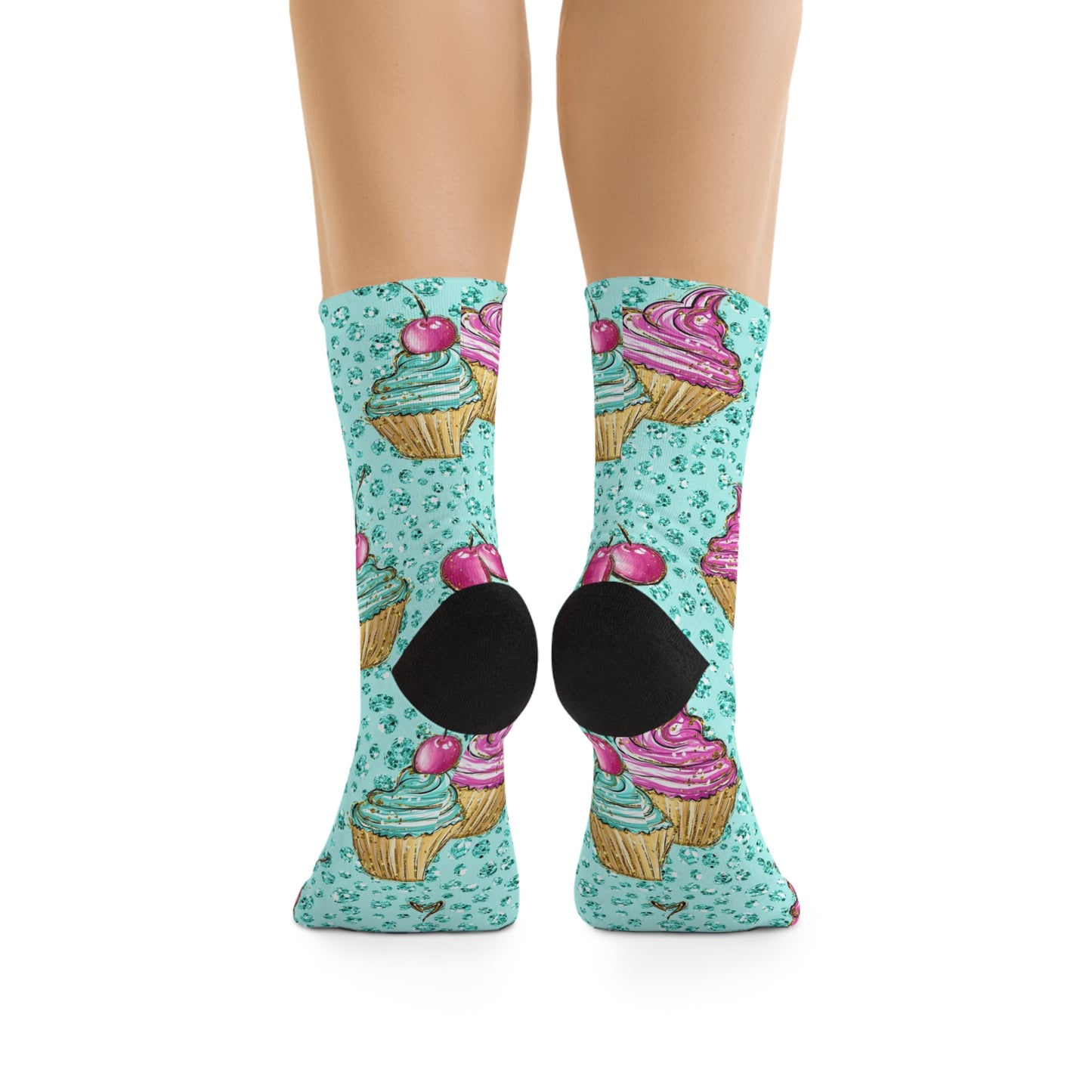 Cupcake Recycled Poly Socks