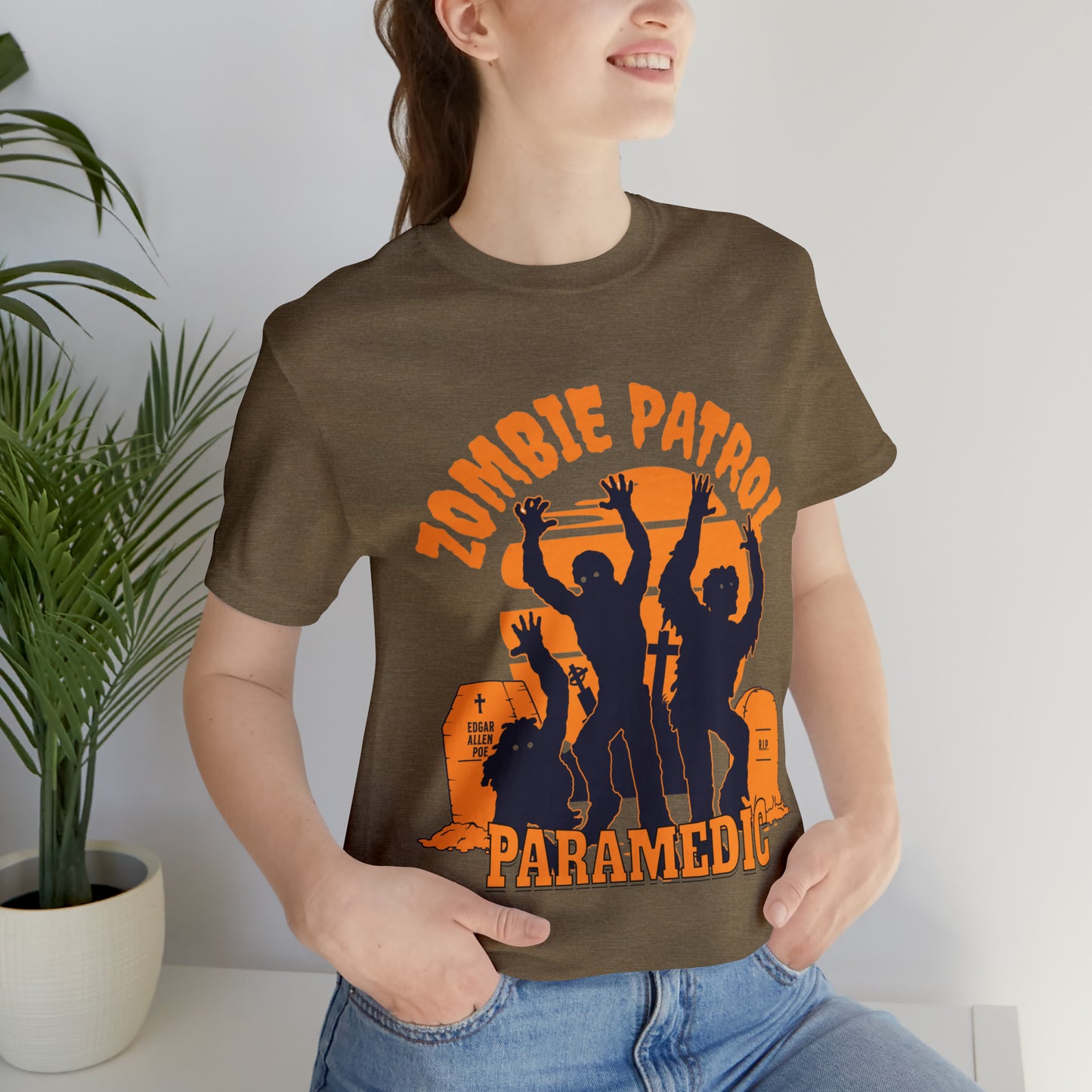 Fun Halloween Zombie Paramedic shirt, Paramedic Halloween shirt, Zombie Halloween shirt