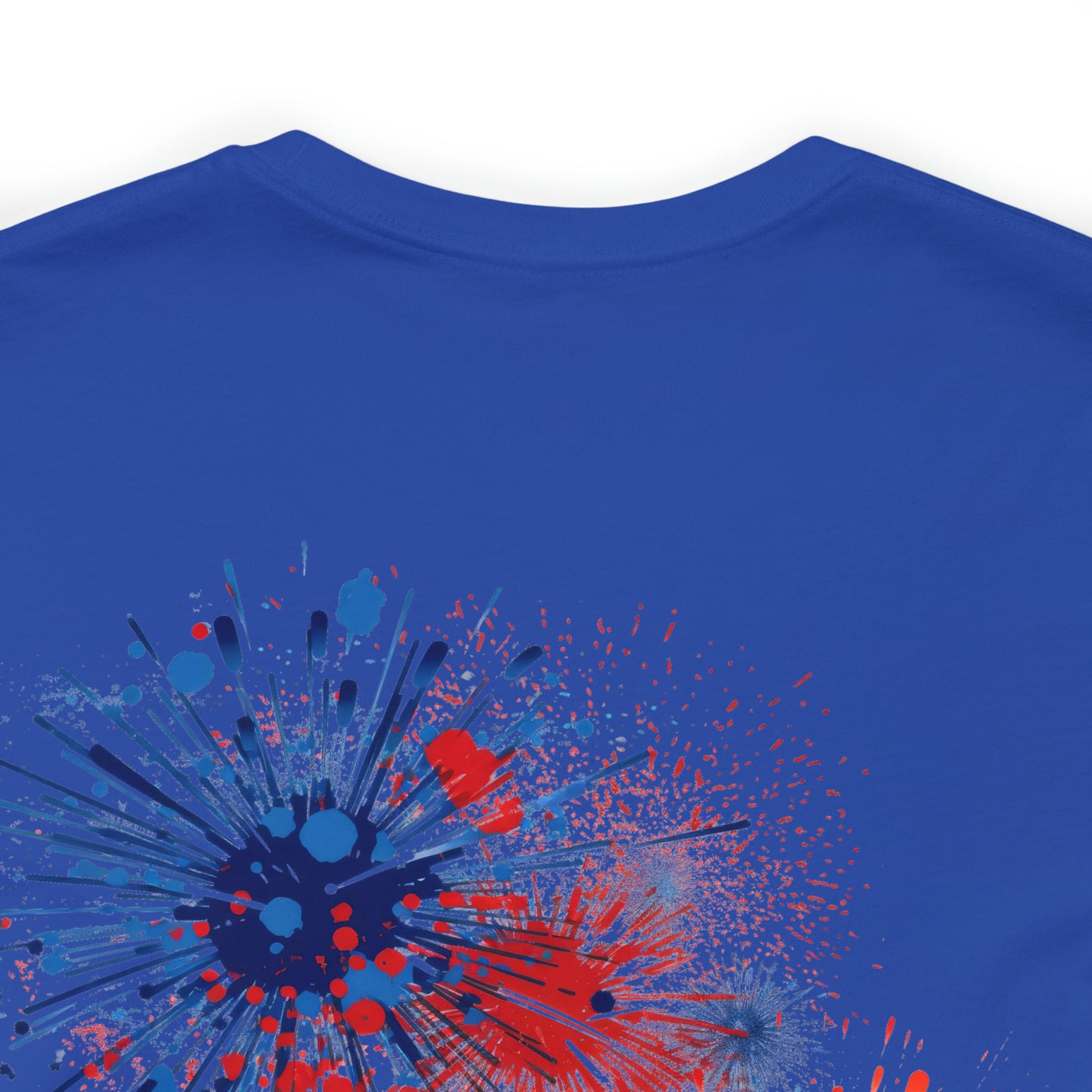 Freedom Smiley Face Flag Unisex Jersey Short Sleeve Tee Patriotic American Flag