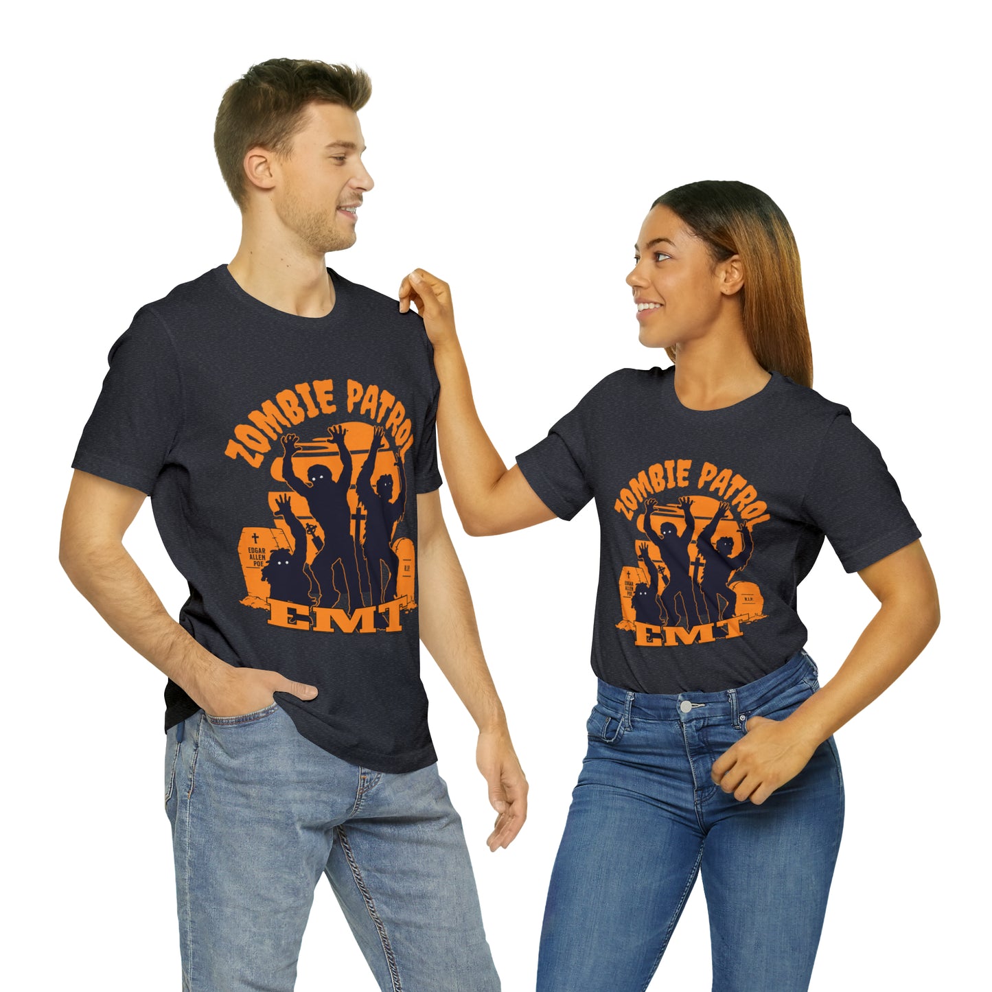 Funny Halloween Medical, EMT T-shirt, Zombie shirt, EMT shirt, Halloween shirt