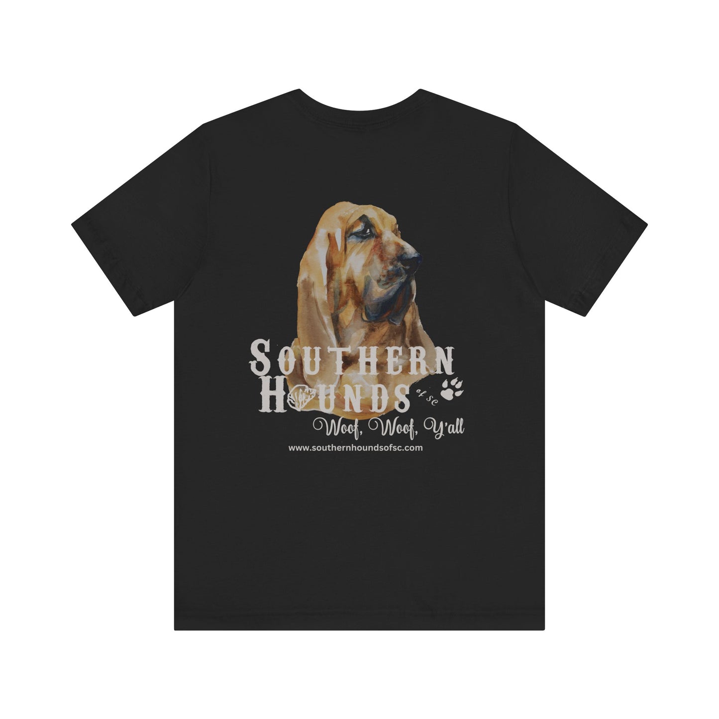 Bloodhounds Sticky and Sweet Southern Hounds Short Sleeve Tee, Bloodhound tshirt