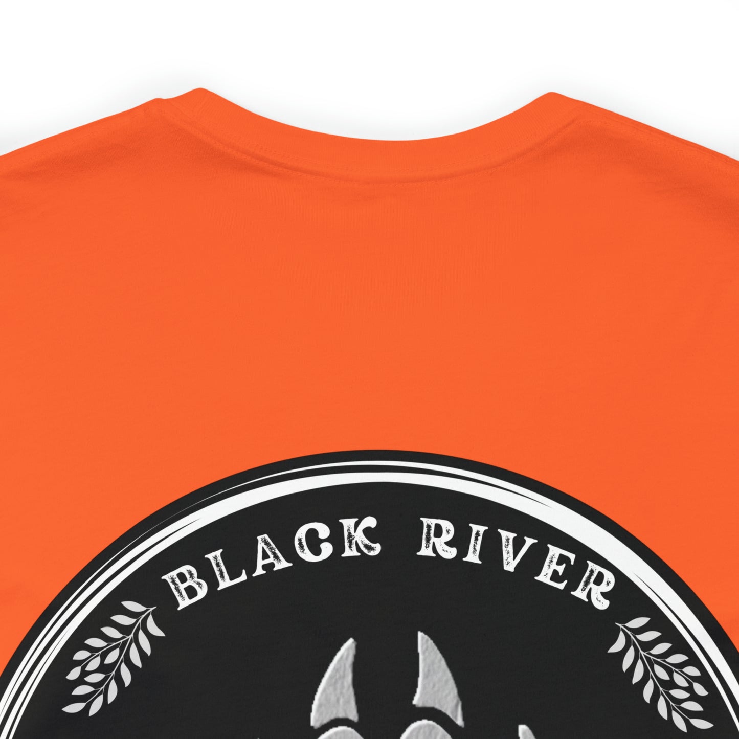 Black River Search & Rescue Logo Black Unisex Jersey Short Sleeve Tee