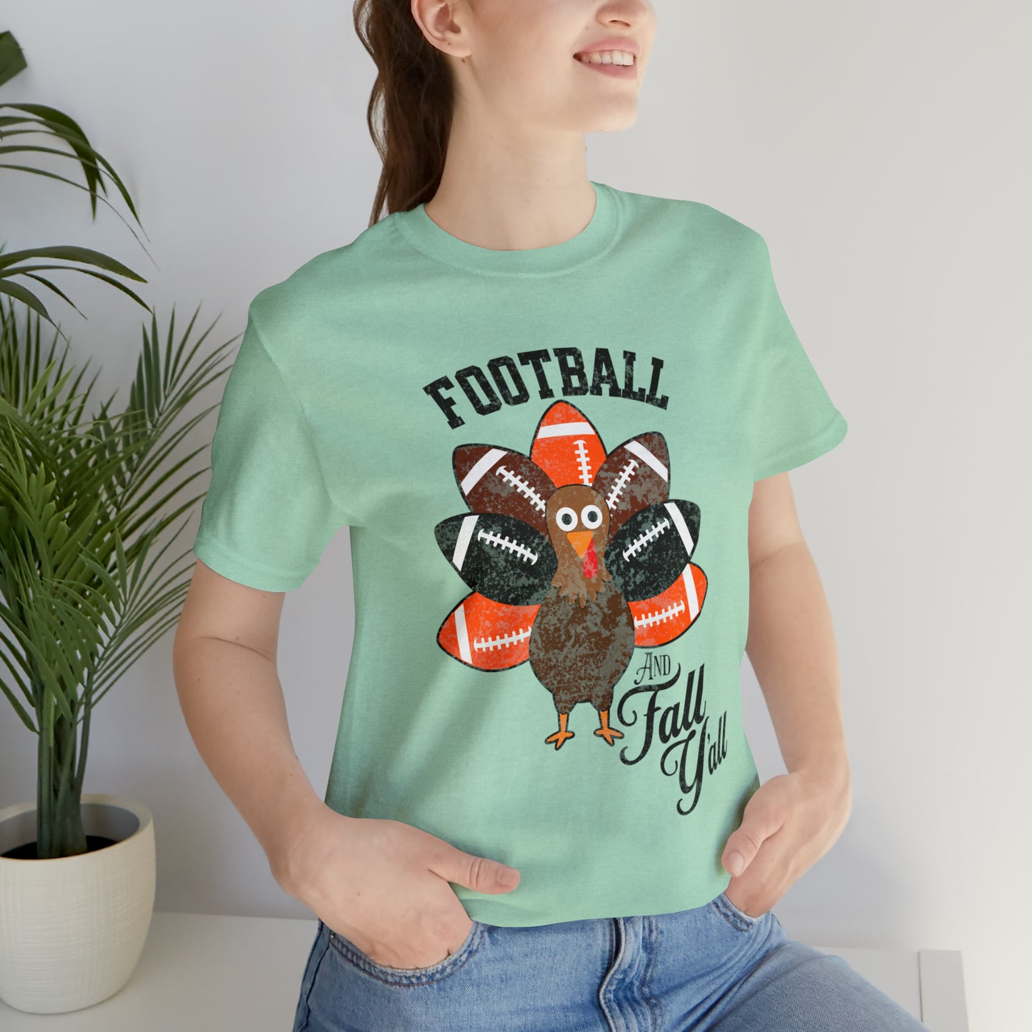 Vintage Orange and Black Football Short Sleeve Tee, Football and turkey shirt, Oklahoma State