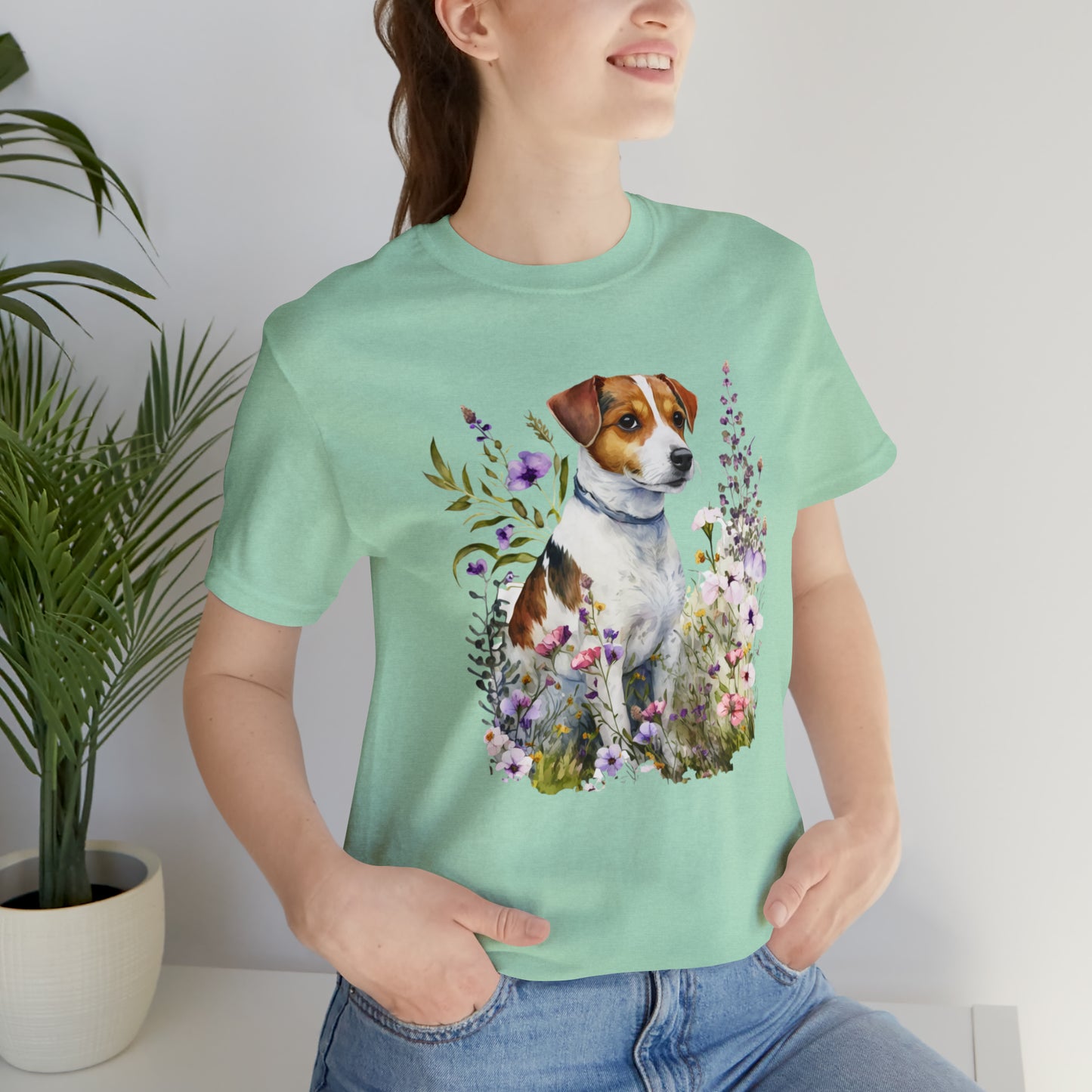 Jack Russell Unisex Jersey Short Sleeve Tee