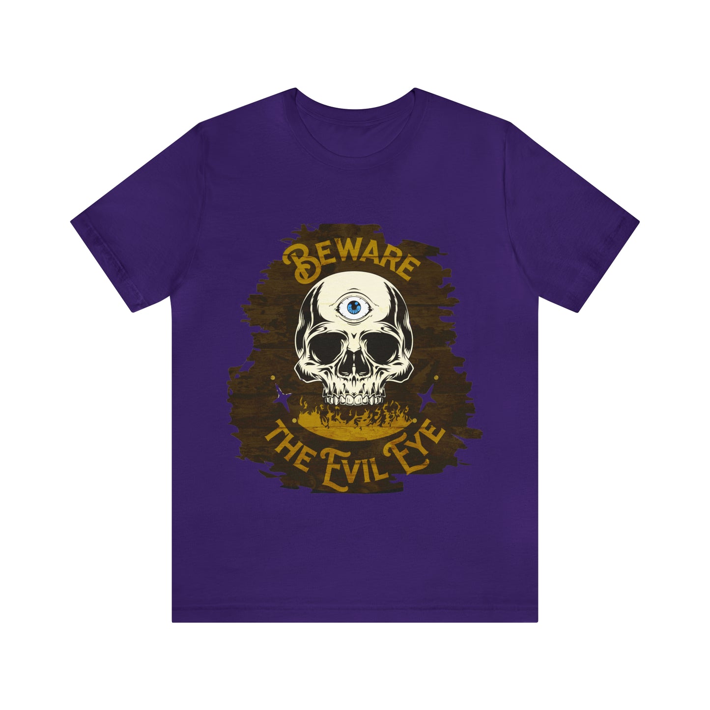 Blue Evil Eye Halloween Shirt, Halloween shirt, Skull Shirt