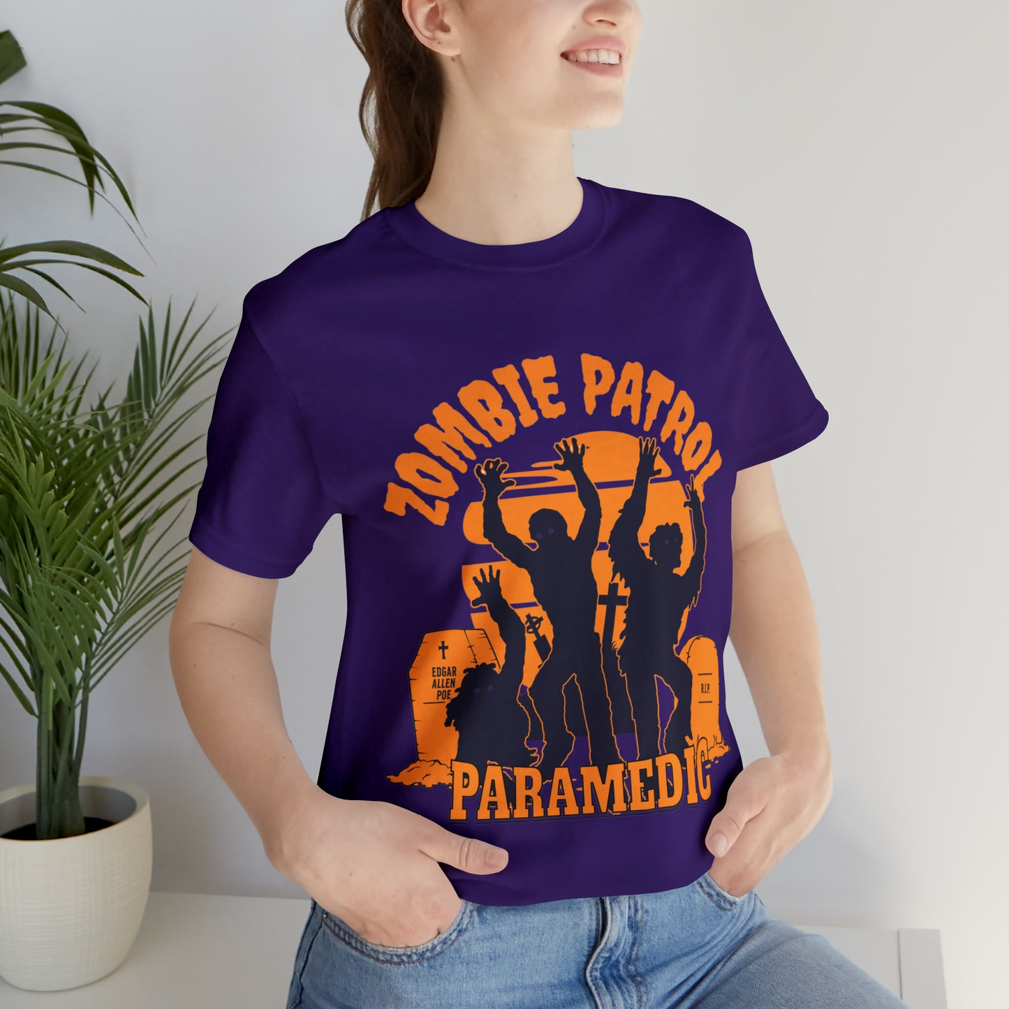 Fun Halloween Zombie Paramedic shirt, Paramedic Halloween shirt, Zombie Halloween shirt