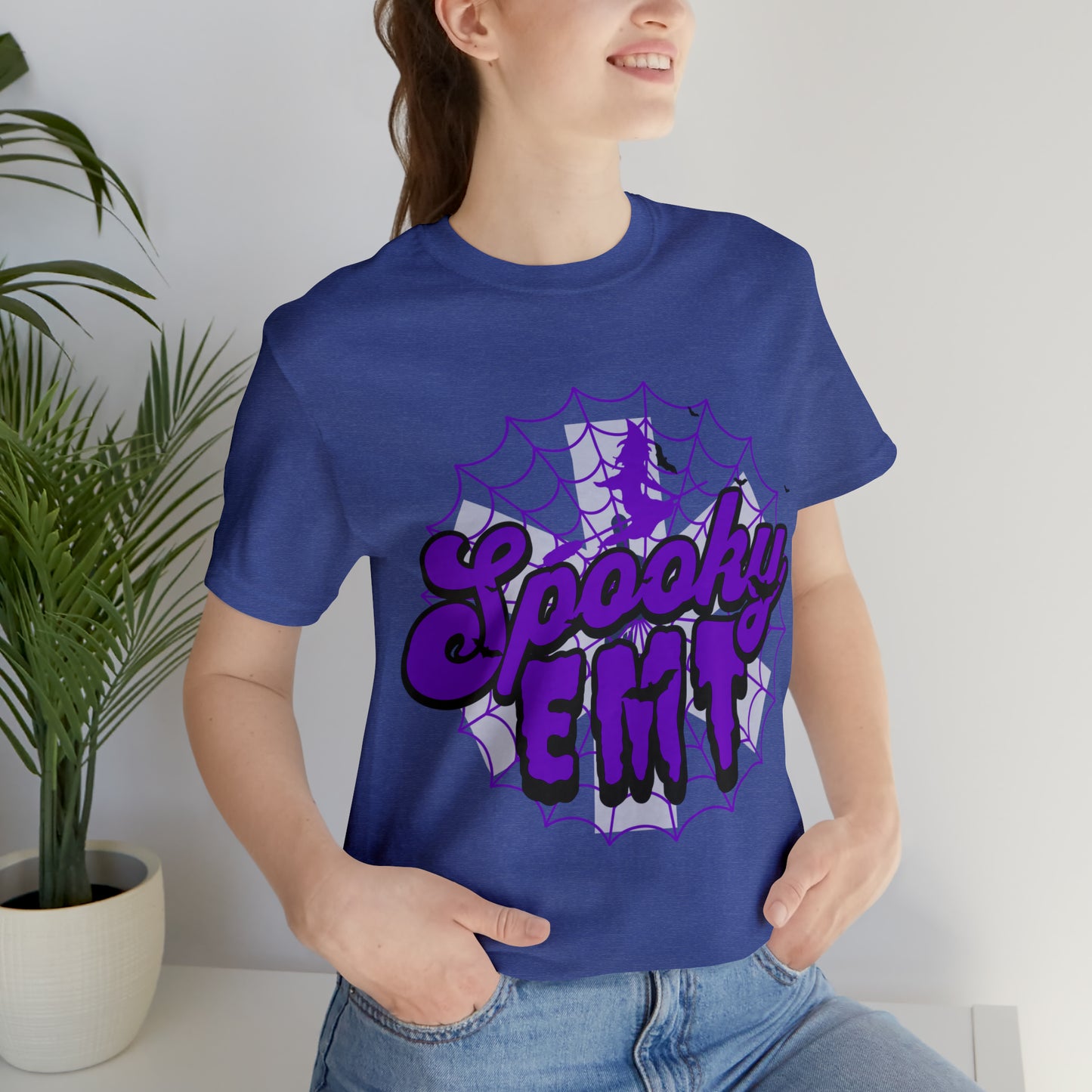 Fun Halloween EMT T-shirt, Spooky EMT shirt, EMT shirt, Halloween shirt