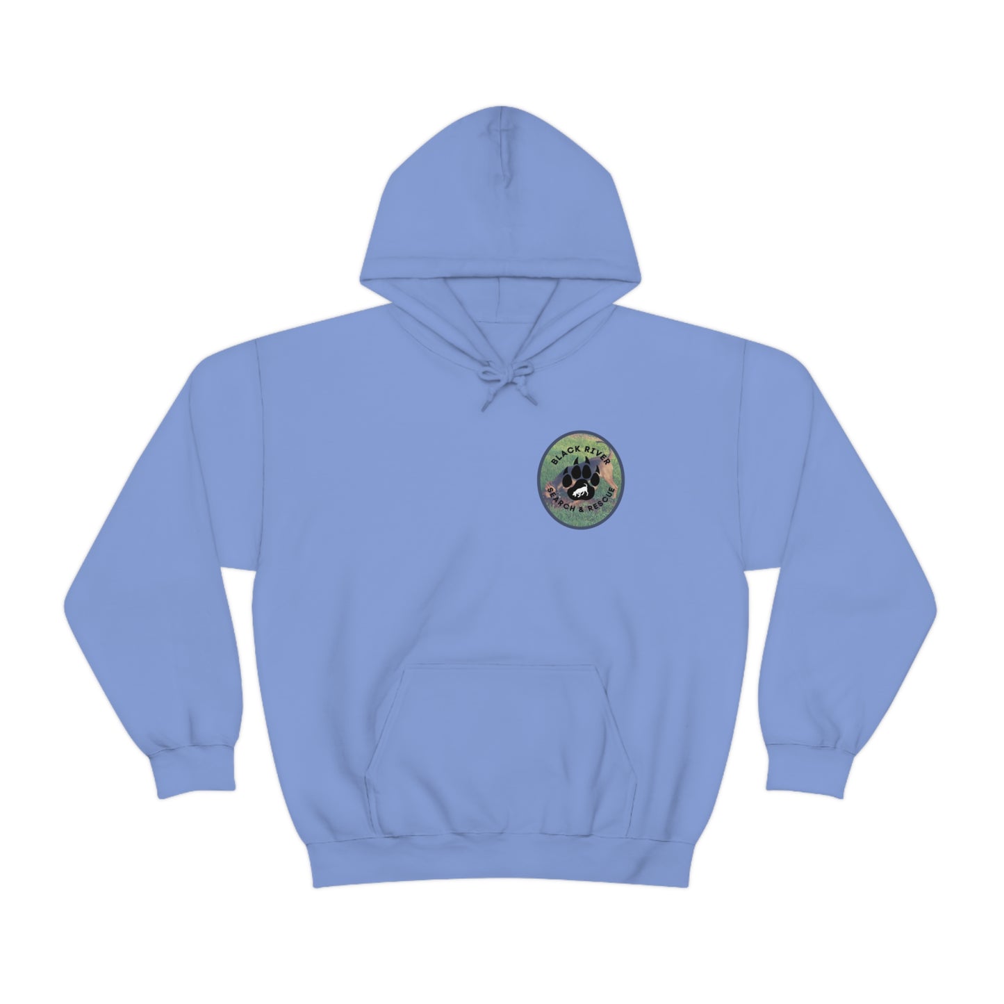 Black River Search & Rescue Logo with Lucy Unisex Heavy Blend™ Hooded Sweatshirt