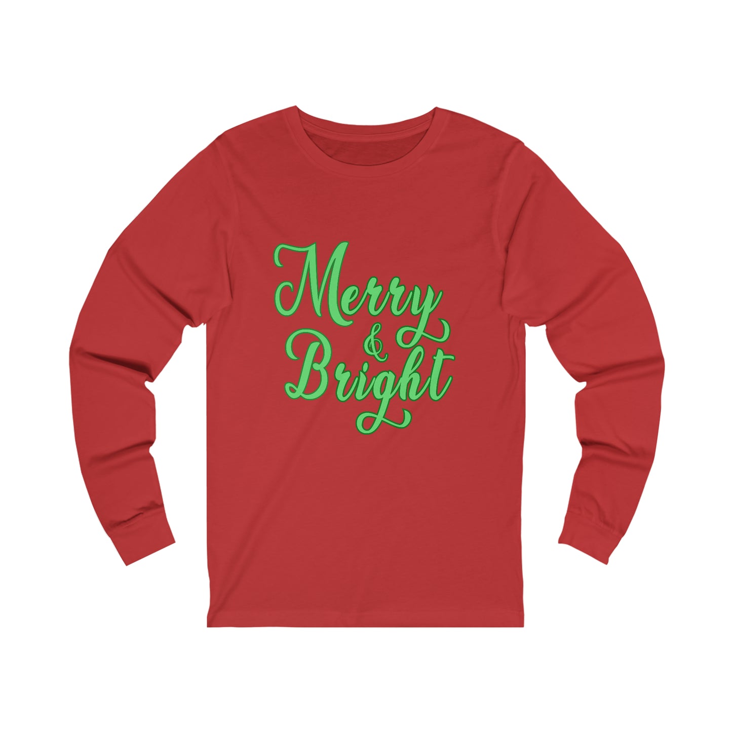 Merry and Bright Long Sleeve Tee