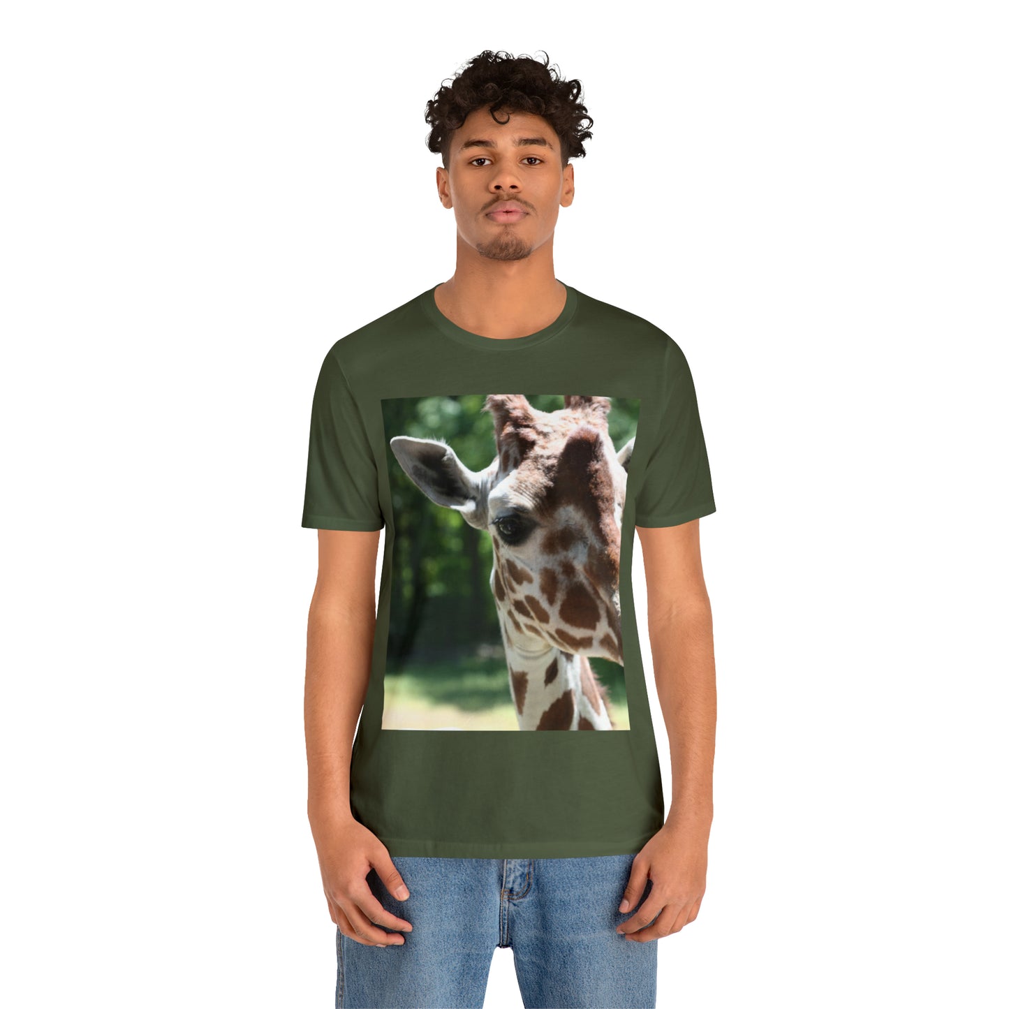 Unisex Jersey Short Sleeve Tee, Giraffe