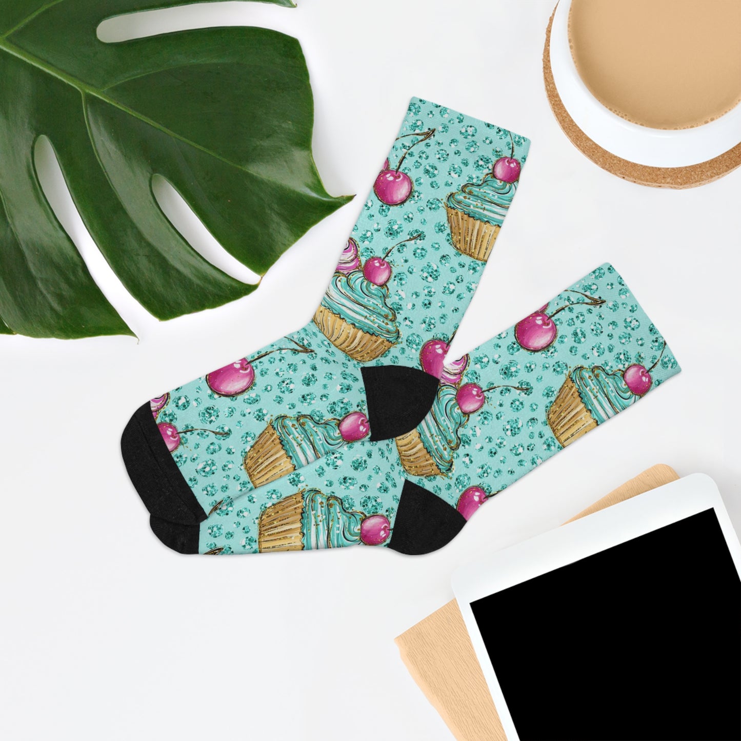 Cupcake Recycled Poly Socks