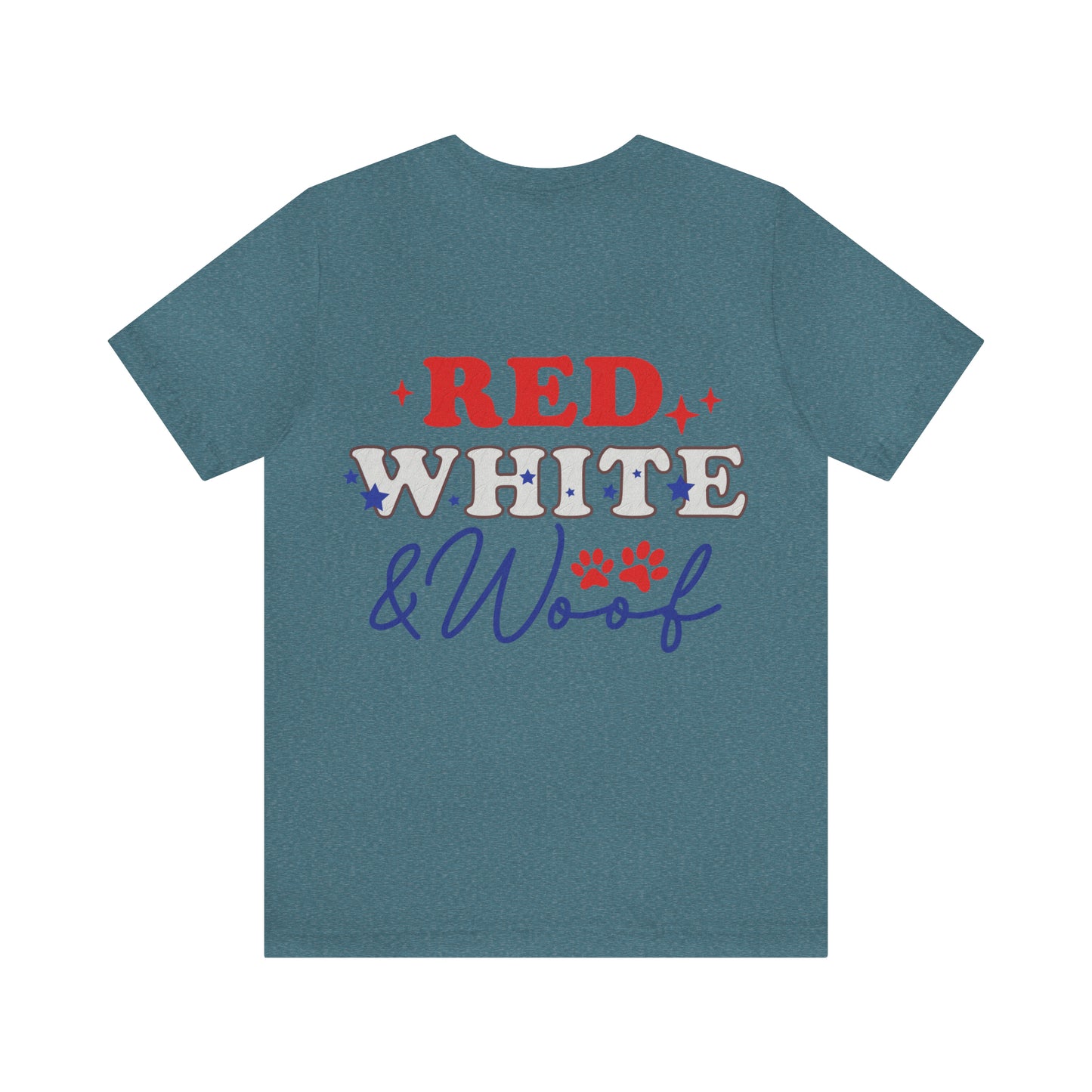 Pit bull 4th of July Unisex Jersey Short Sleeve Tee Patriotic