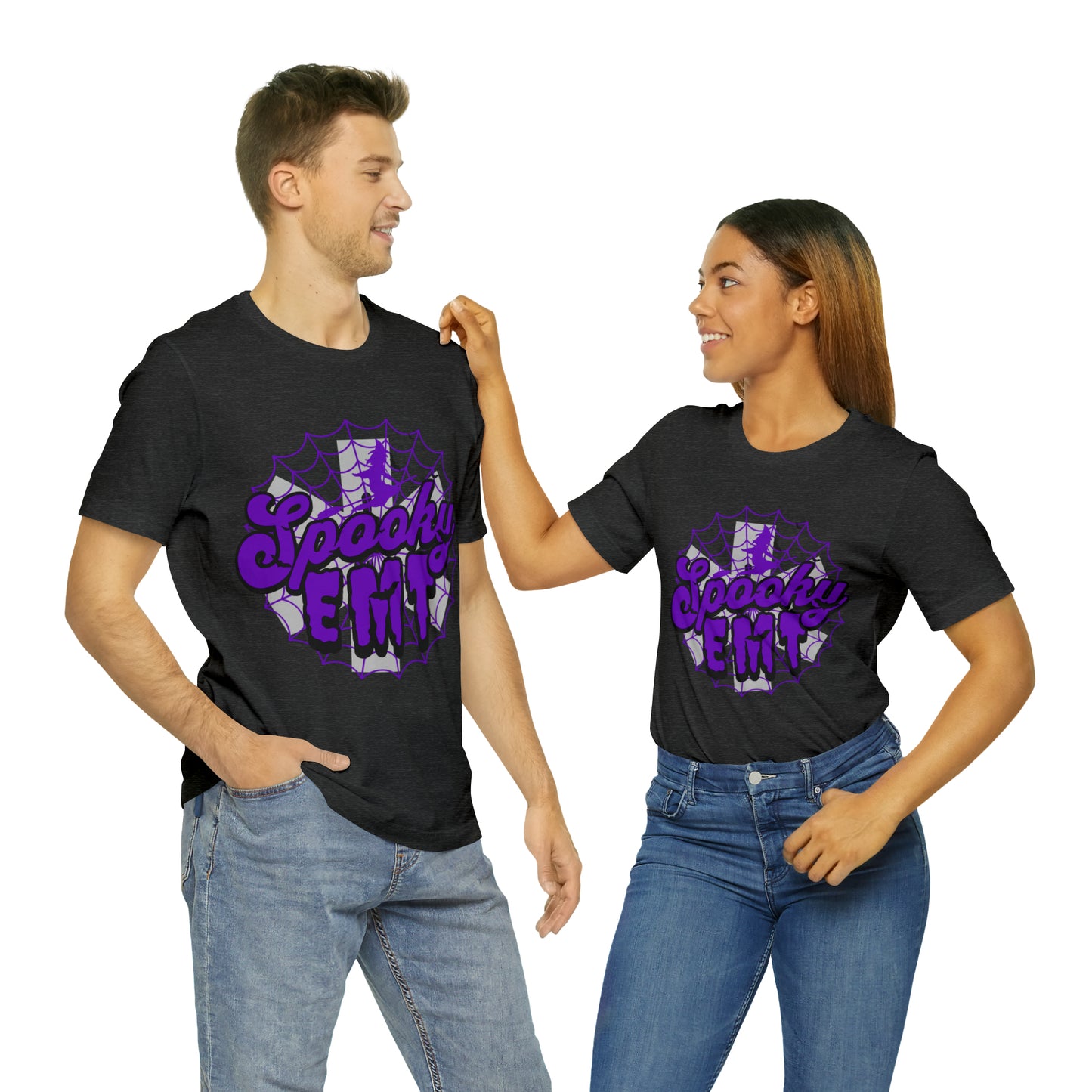 Fun Halloween EMT T-shirt, Spooky EMT shirt, EMT shirt, Halloween shirt