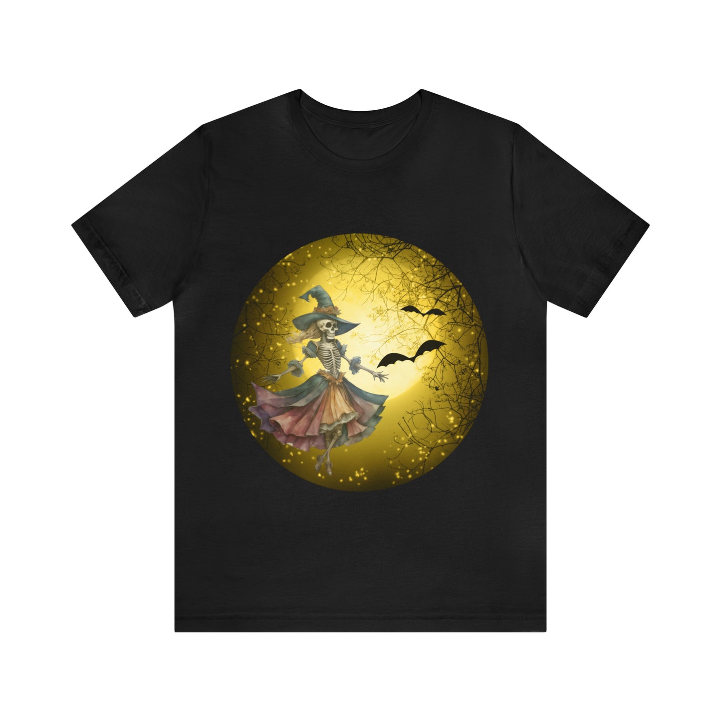 Witch dancing in the Moon, Halloween tshirt, witch tshirt