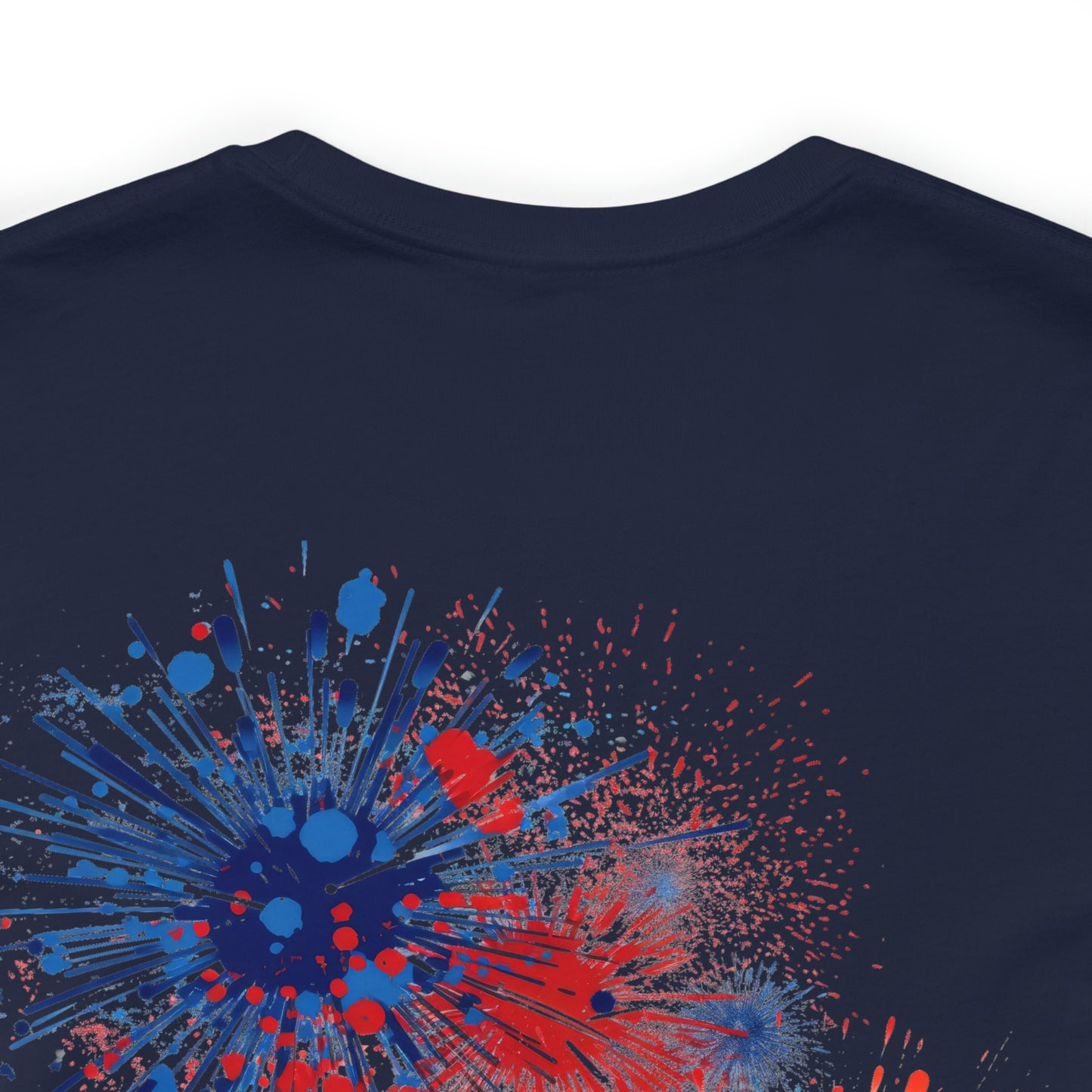 Freedom Smiley Face Flag Unisex Jersey Short Sleeve Tee Patriotic American Flag