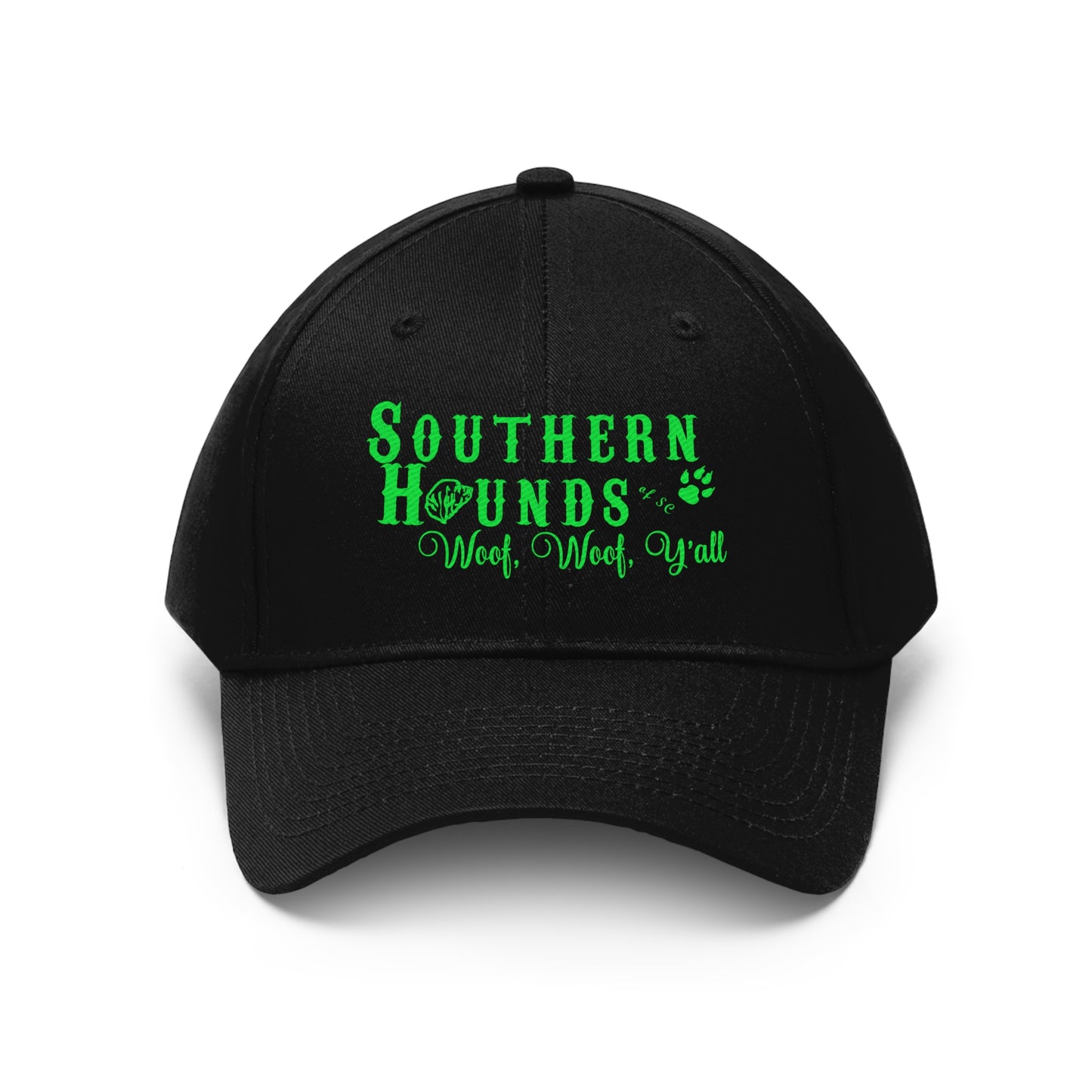 Unisex Twill Hat Southern Hounds Logo