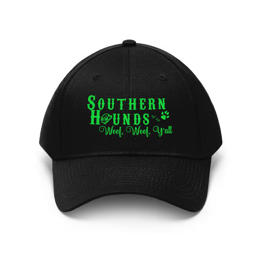Unisex Twill Hat Southern Hounds Logo
