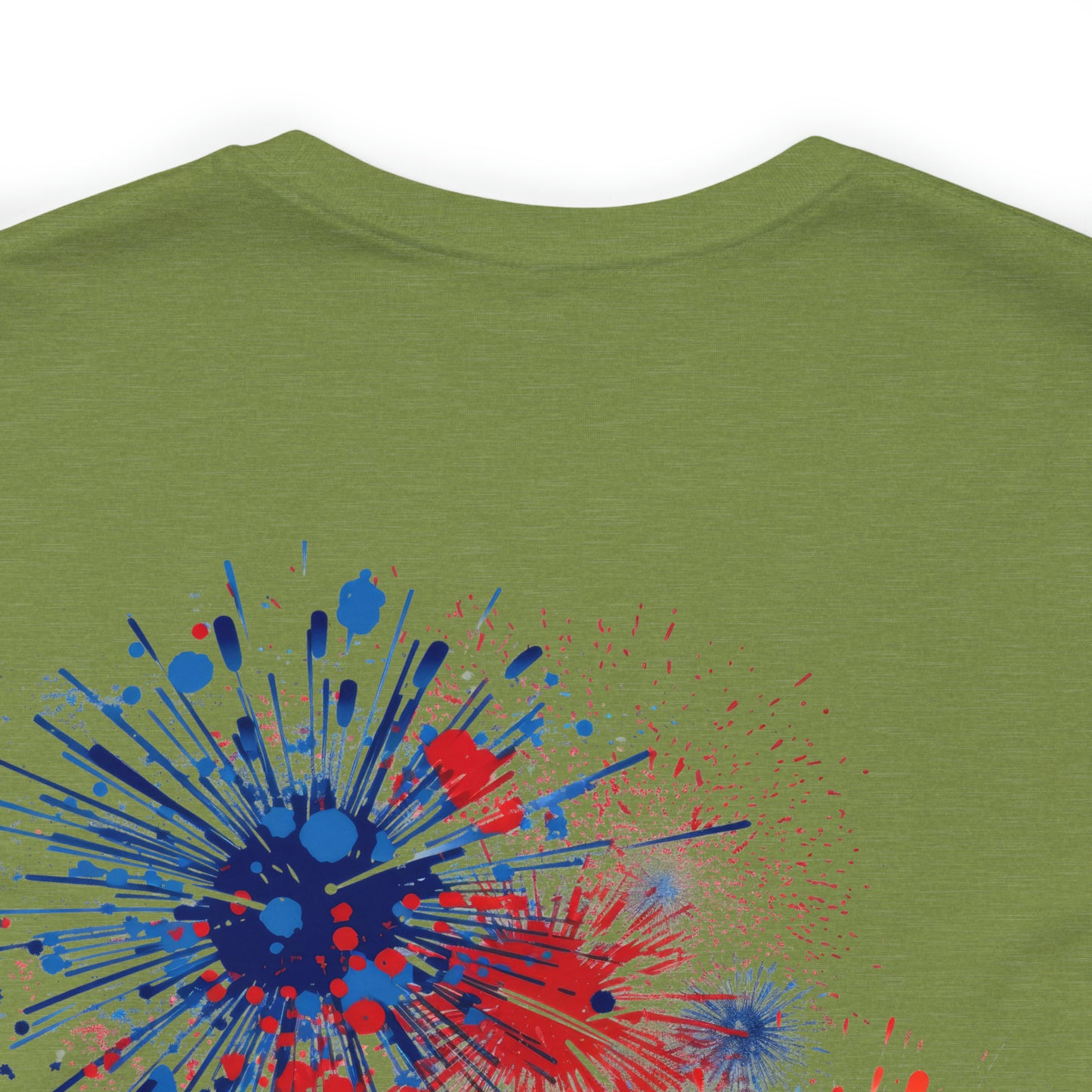 Freedom Smiley Face Flag Unisex Jersey Short Sleeve Tee Patriotic American Flag