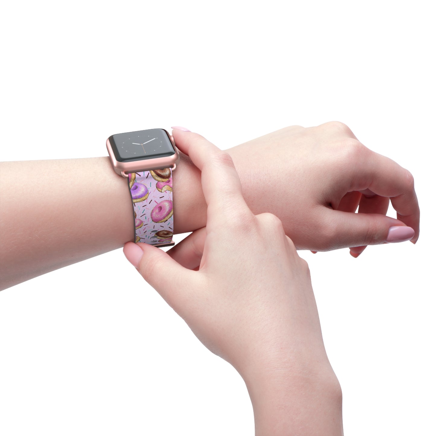 Donut Pink Apple Watch Band