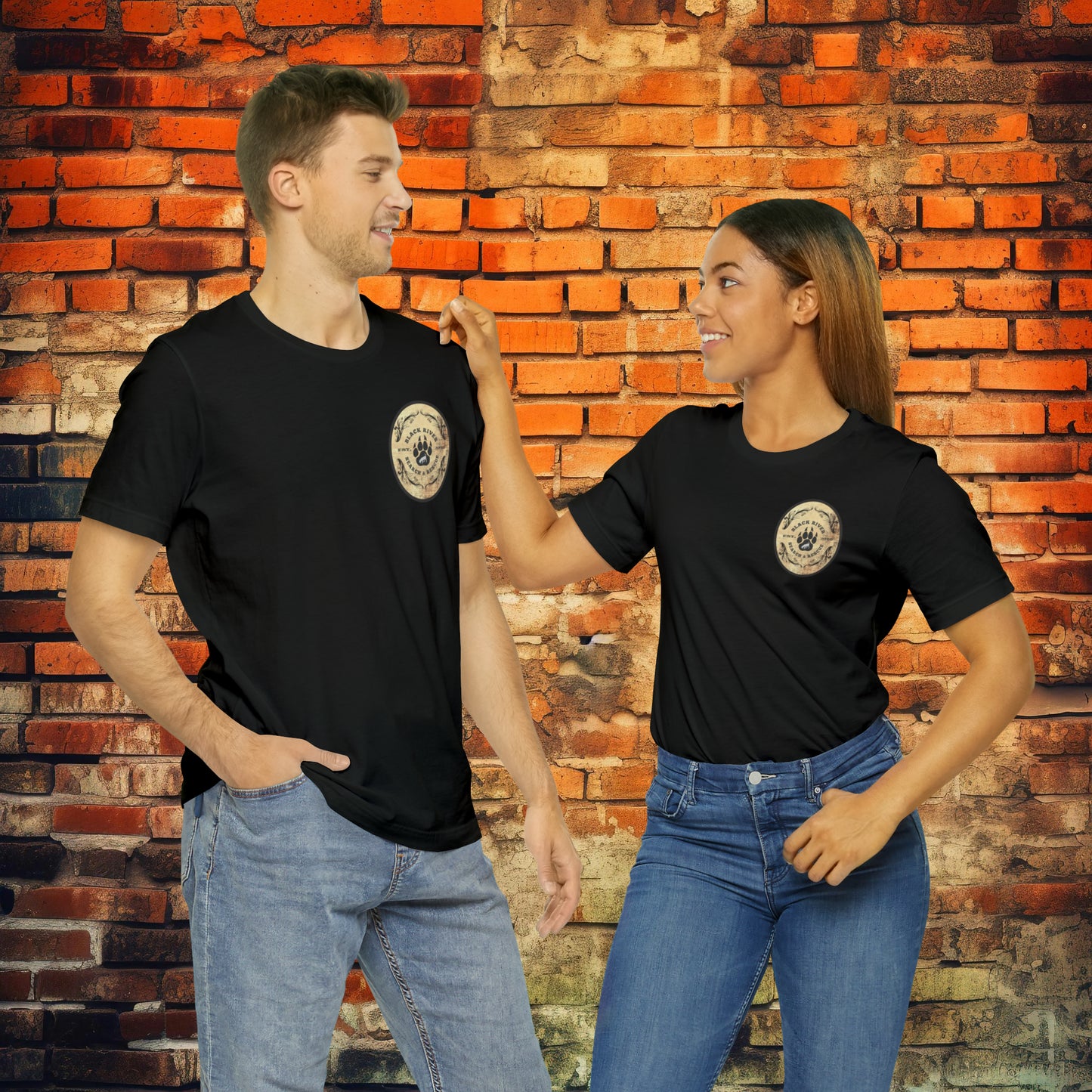 Black River Search & Rescue Logo Unisex Jersey Short Sleeve Tee