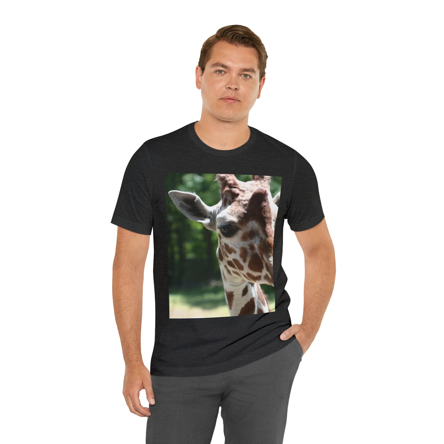 Unisex Jersey Short Sleeve Tee, Giraffe