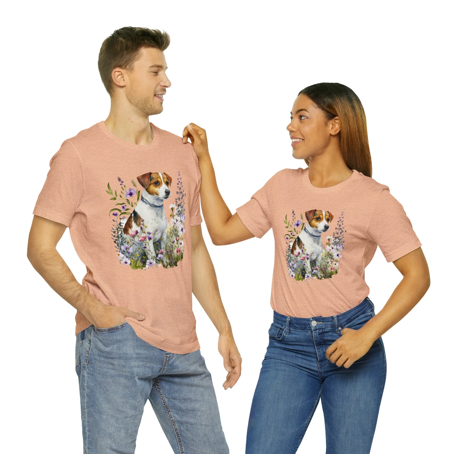 Jack Russell Unisex Jersey Short Sleeve Tee