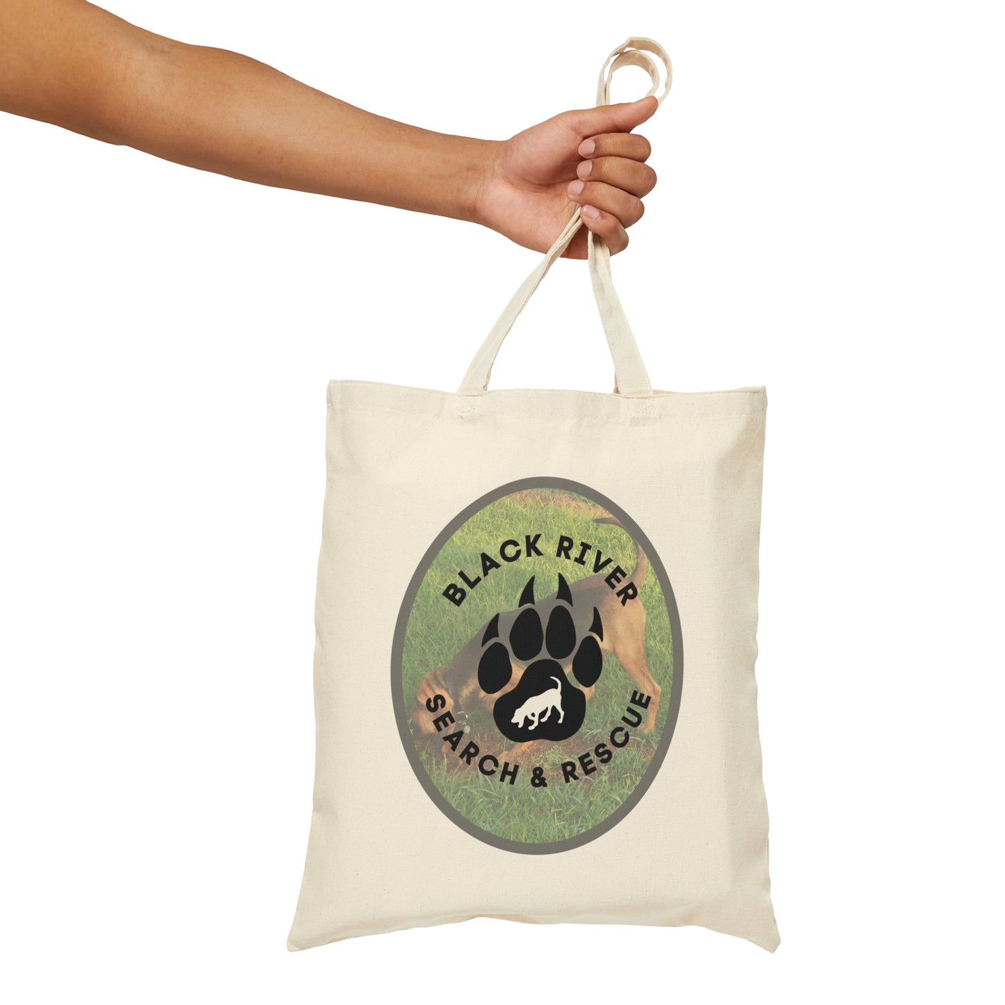 Black River Search and Rescue Cotton Canvas Tote Bag