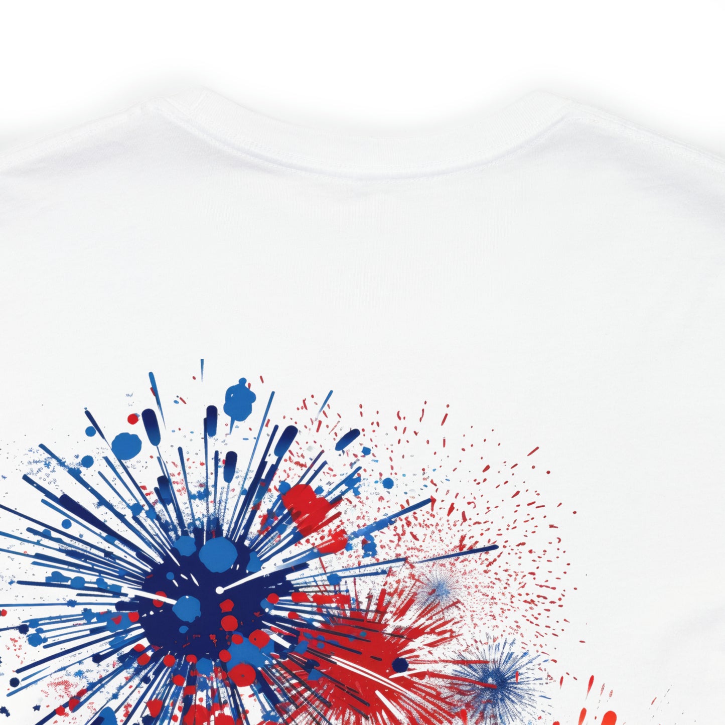 Freedom Smiley Face Flag Unisex Jersey Short Sleeve Tee Patriotic American Flag