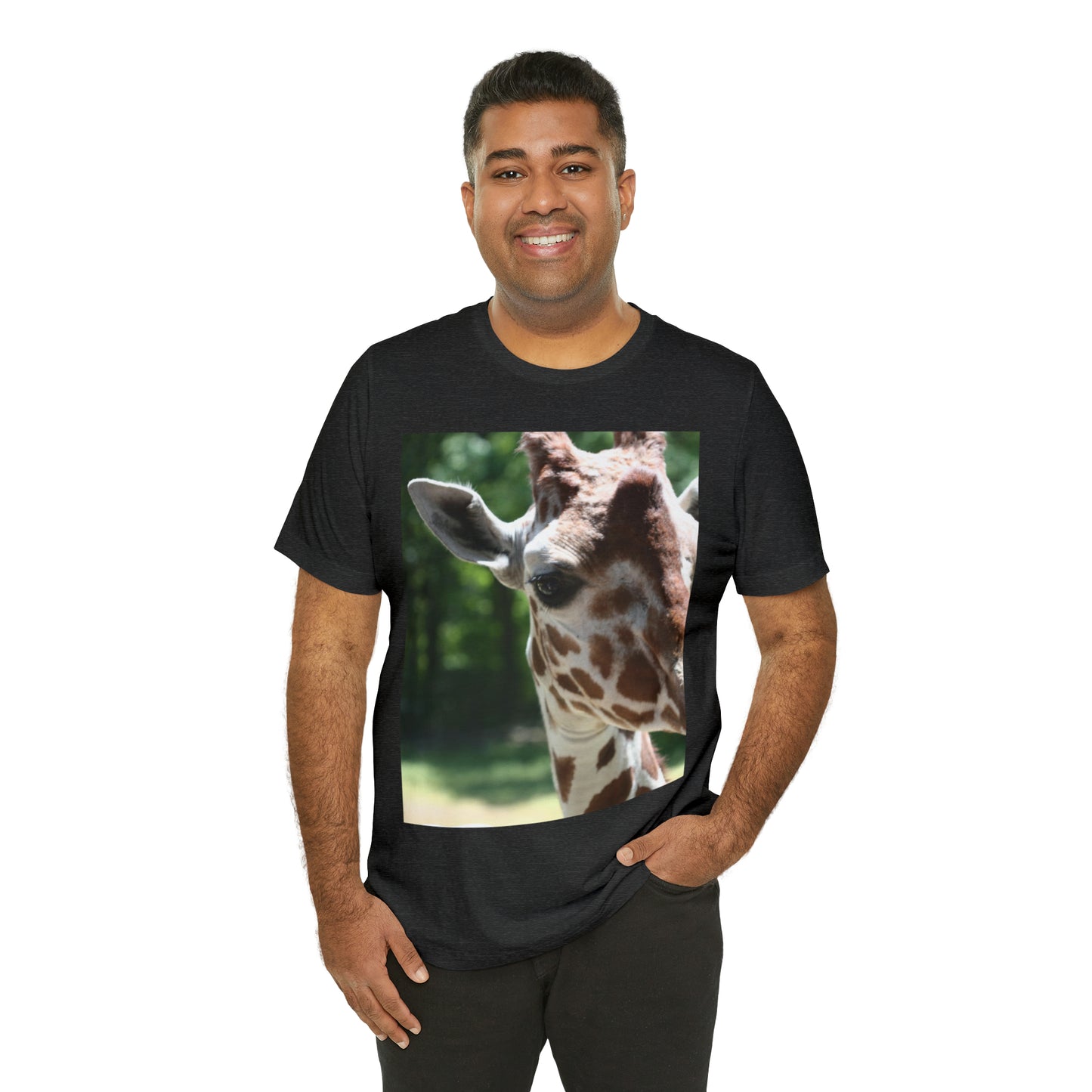 Unisex Jersey Short Sleeve Tee, Giraffe