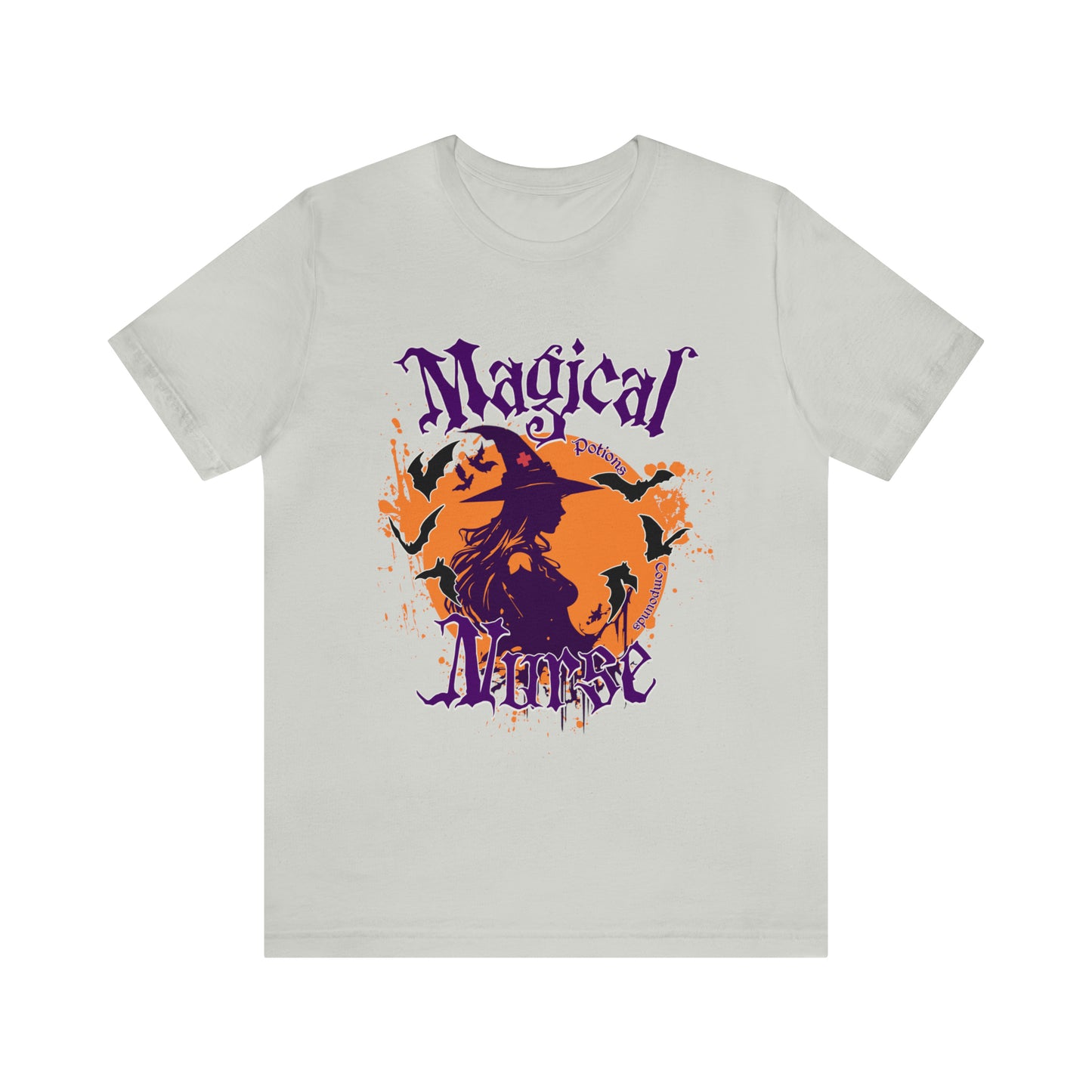 Magical Nurse Halloween short sleeved shirt