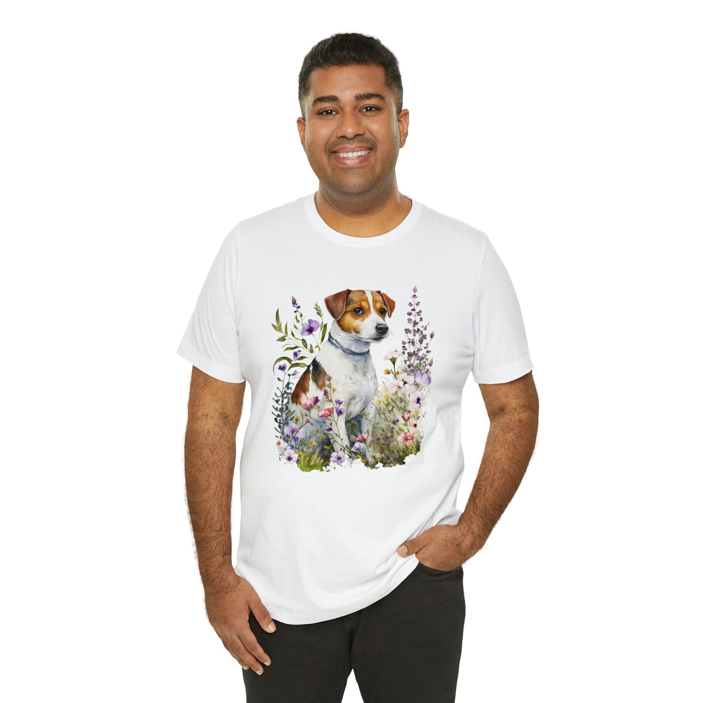 Jack Russell Unisex Jersey Short Sleeve Tee