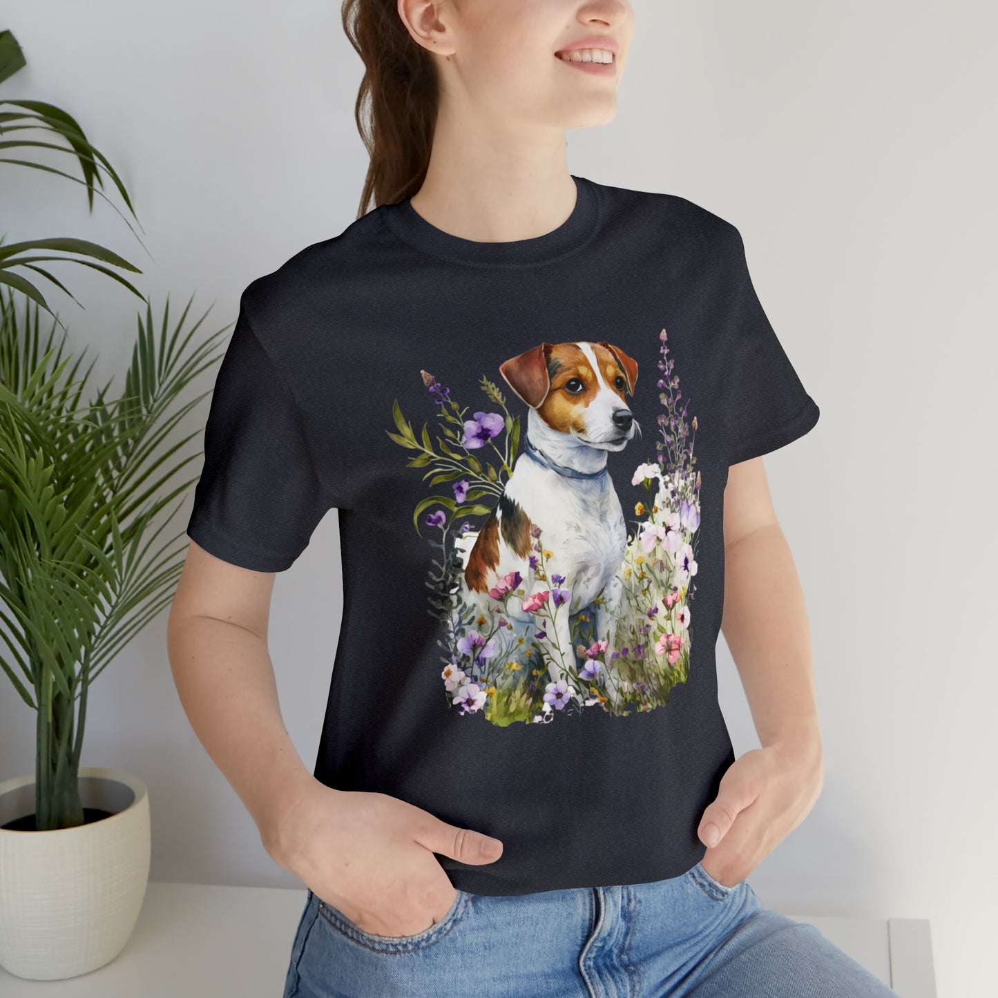 Jack Russell Unisex Jersey Short Sleeve Tee