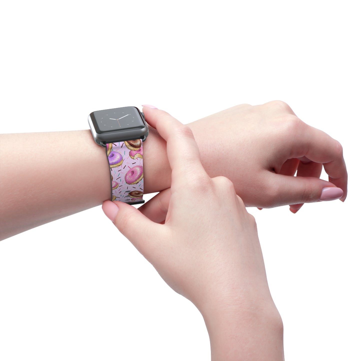 Donut Pink Apple Watch Band