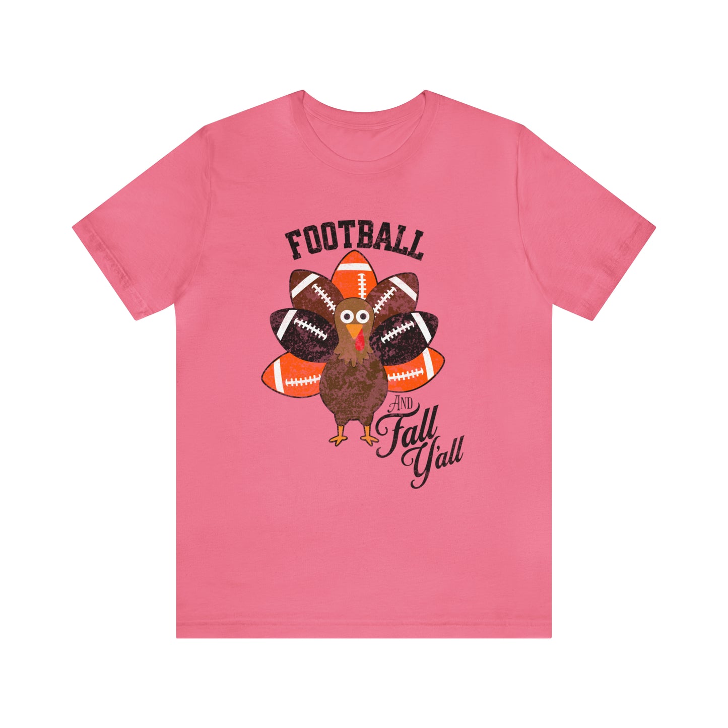 Vintage Orange and Black Football Short Sleeve Tee, Football and turkey shirt, Oklahoma State