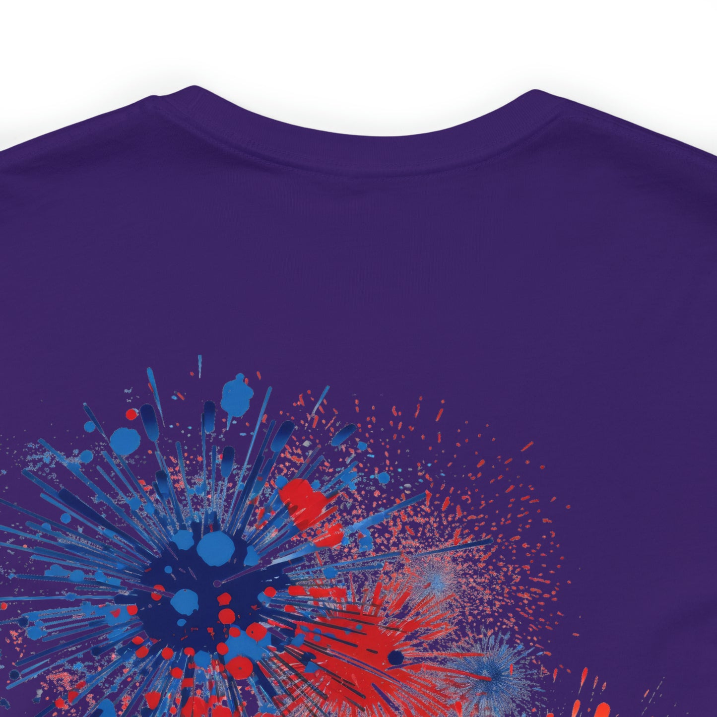 Freedom Smiley Face Flag Unisex Jersey Short Sleeve Tee Patriotic American Flag