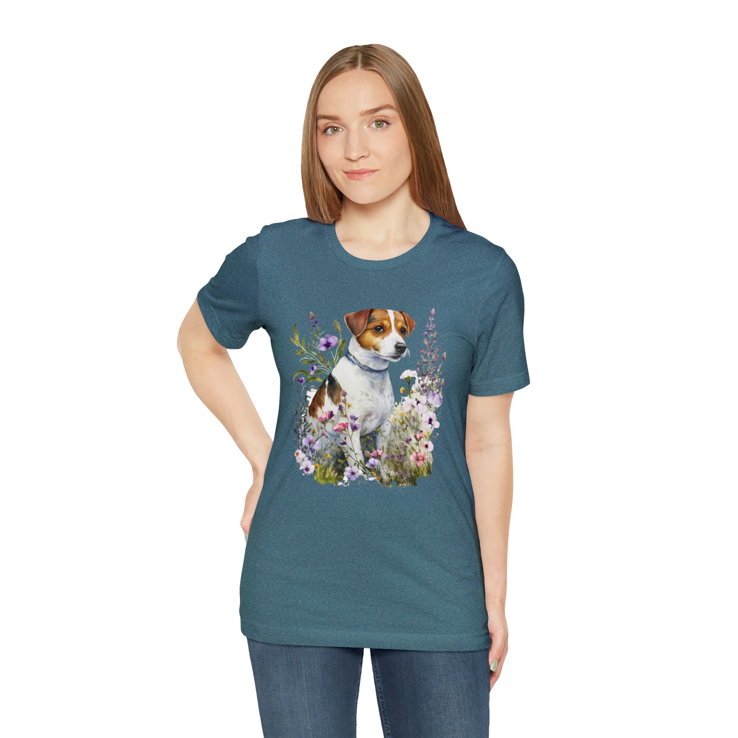 Jack Russell Unisex Jersey Short Sleeve Tee