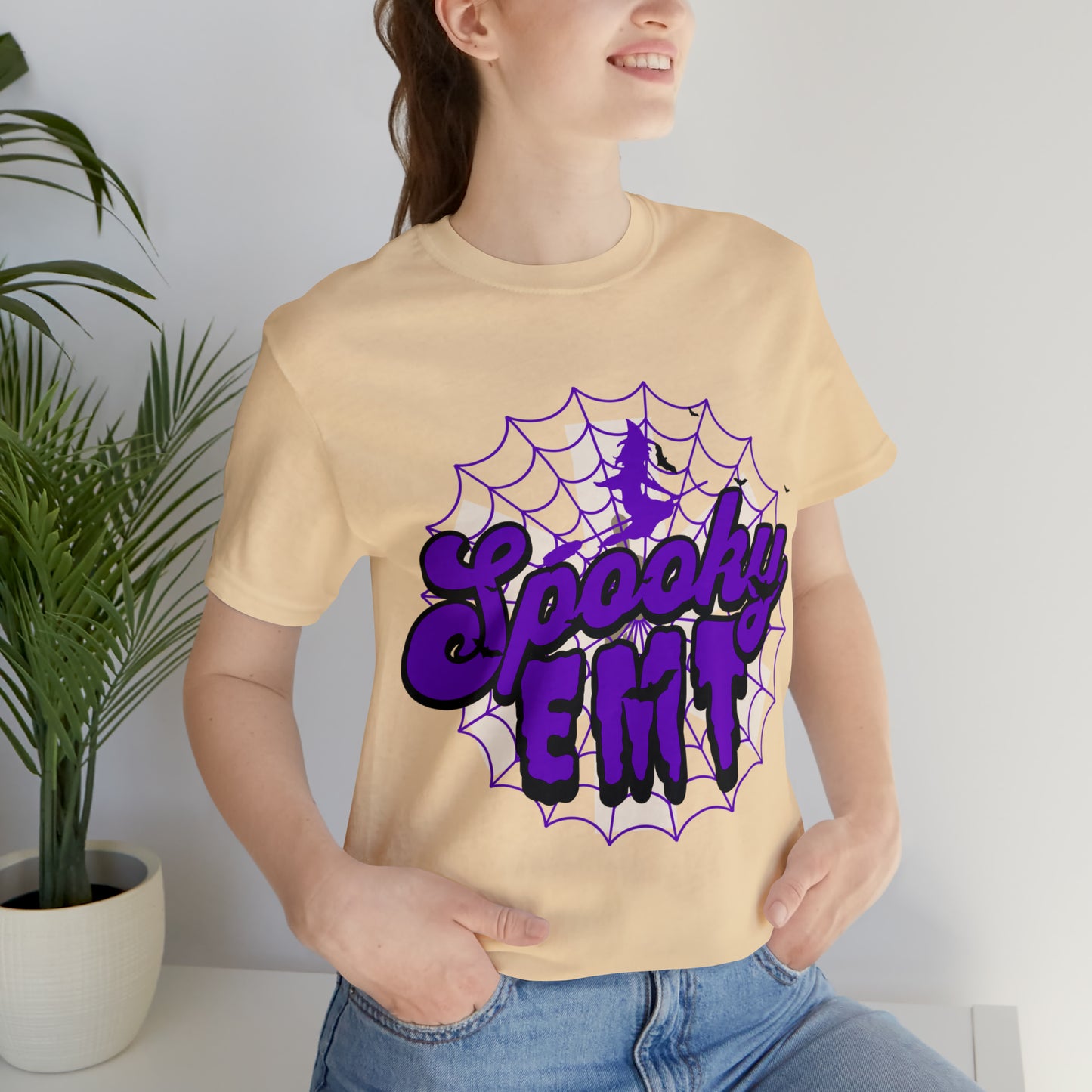 Fun Halloween EMT T-shirt, Spooky EMT shirt, EMT shirt, Halloween shirt