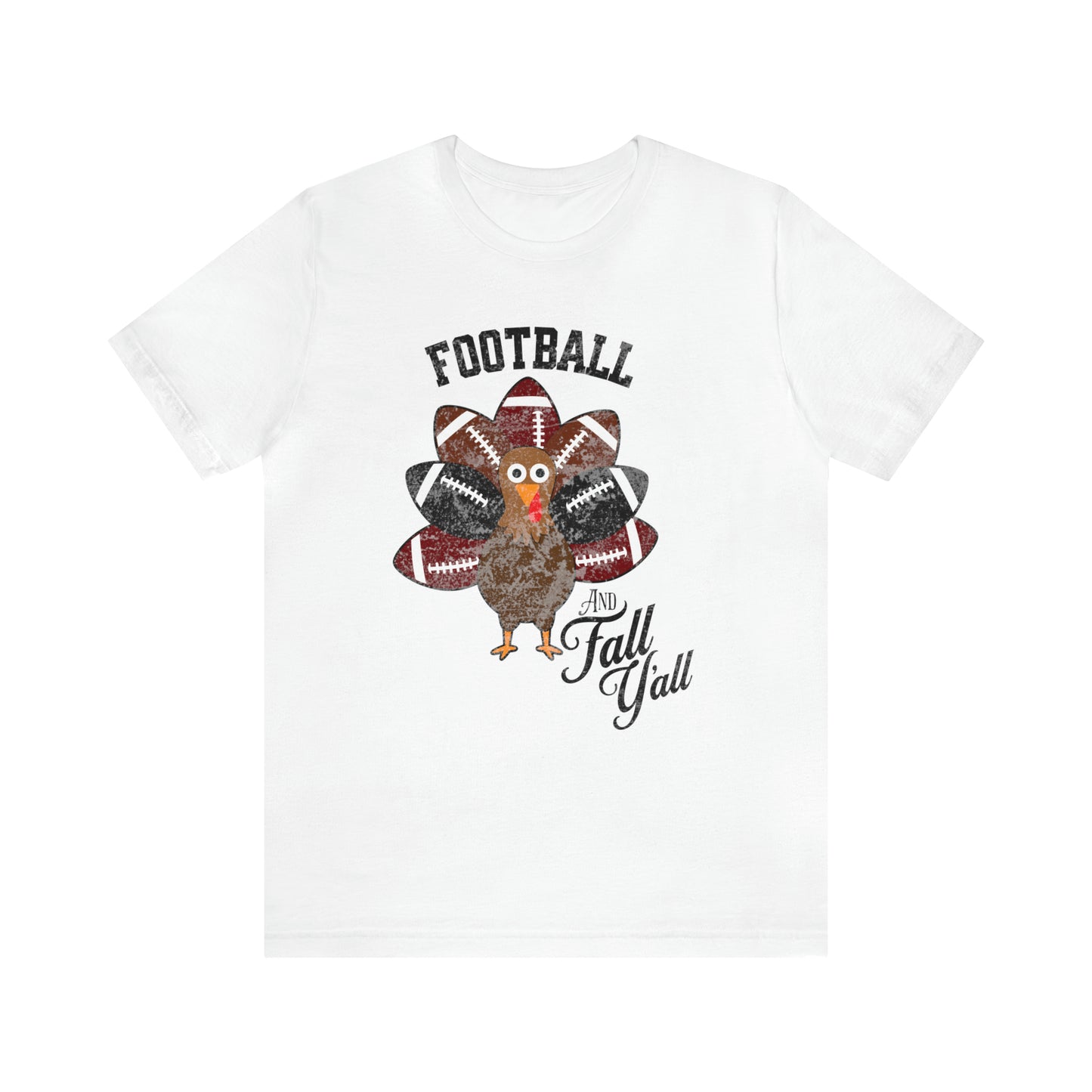 Vintage Garnet and Black Football and Fall Short Sleeve Tee, Football and turkey shirt, South Carolina