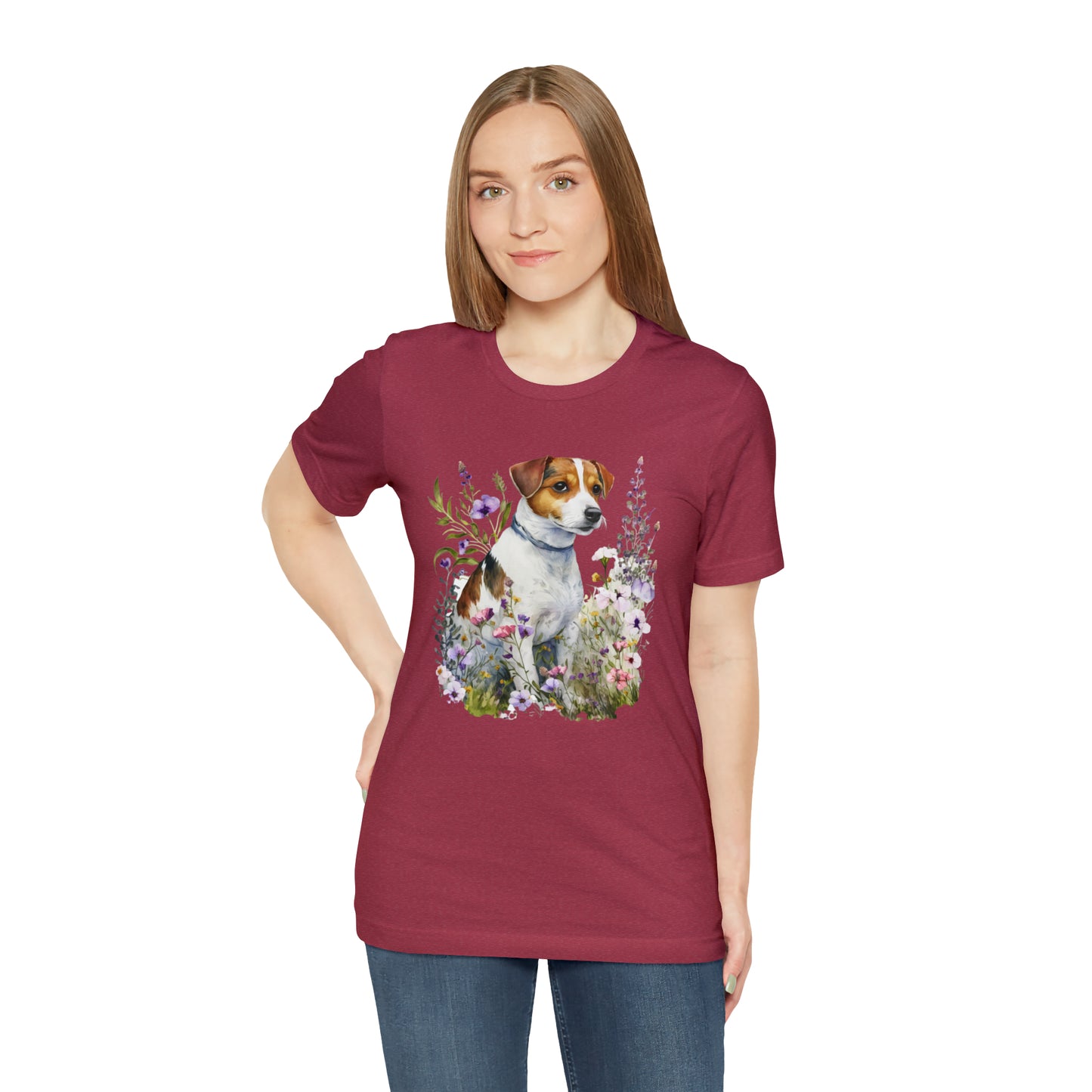 Jack Russell Unisex Jersey Short Sleeve Tee