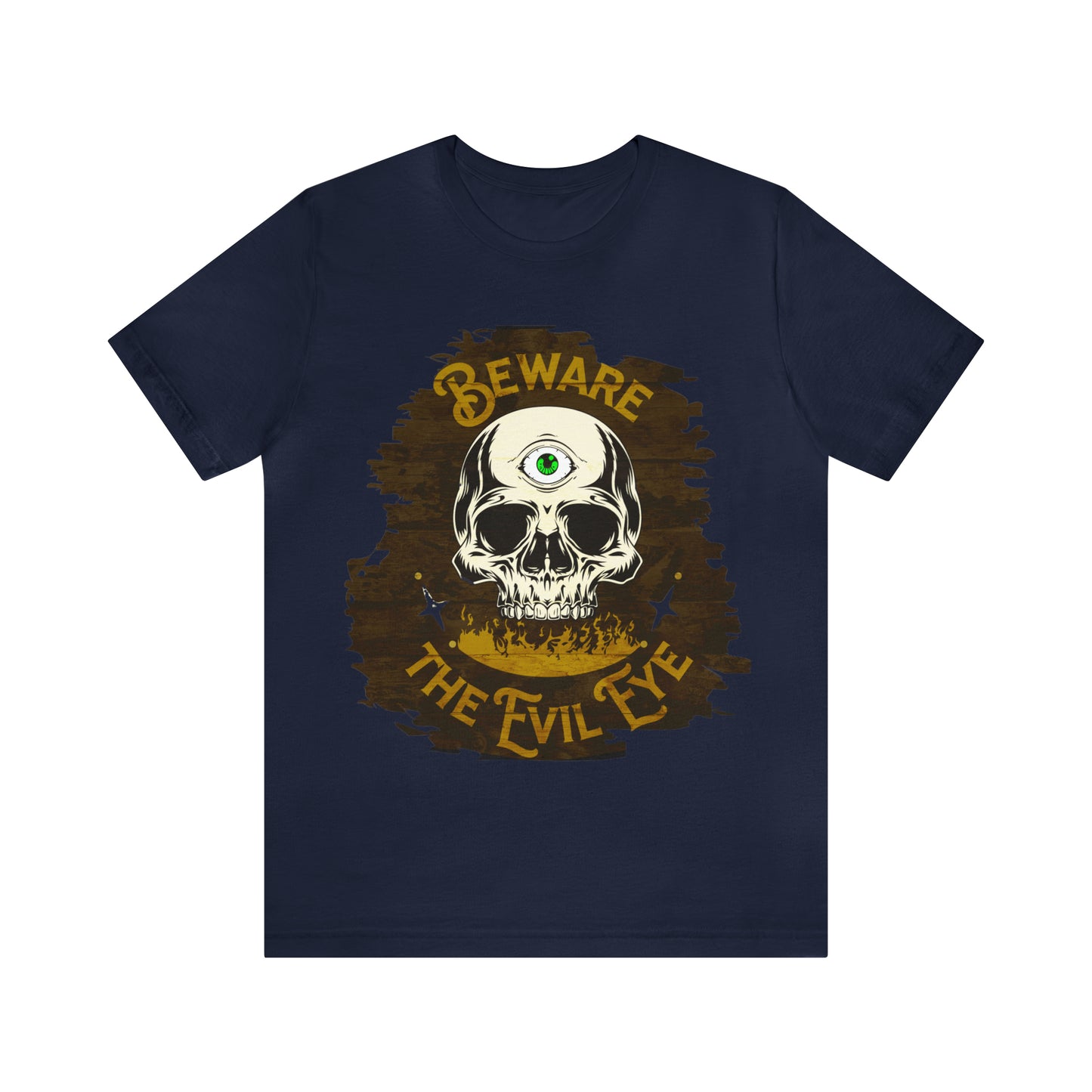 Green Evil Eye Halloween Shirt, Halloween shirt, Skull Shirt