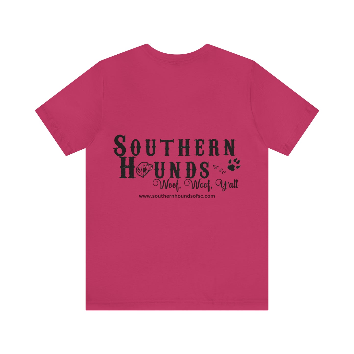 Bloodhounds Sticky and Sweet T-Shirt with Southern Hounds Logo, Bloodhound T-shirt, Dog Shirt, Hound T-shirt, Dog Lover's Shirt