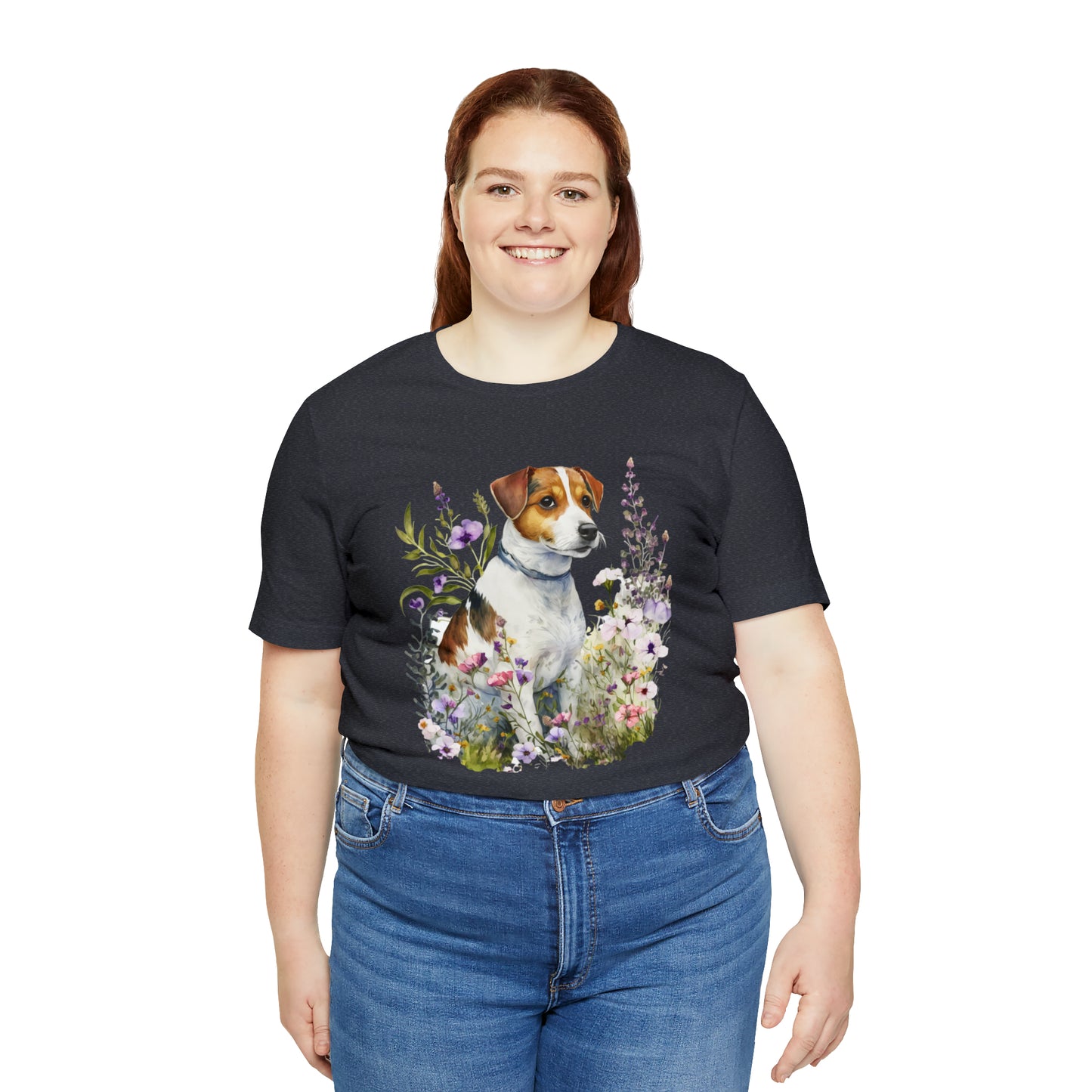 Jack Russell Unisex Jersey Short Sleeve Tee