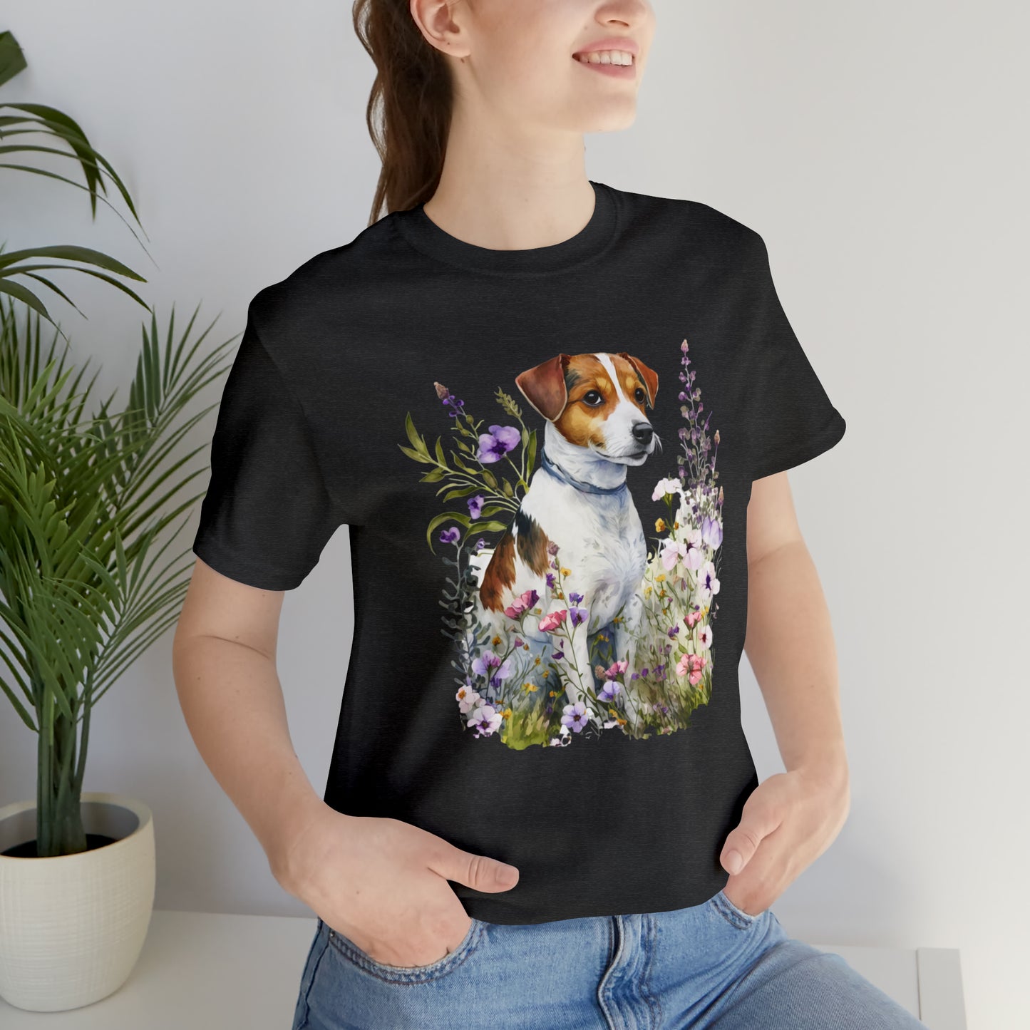 Jack Russell Unisex Jersey Short Sleeve Tee