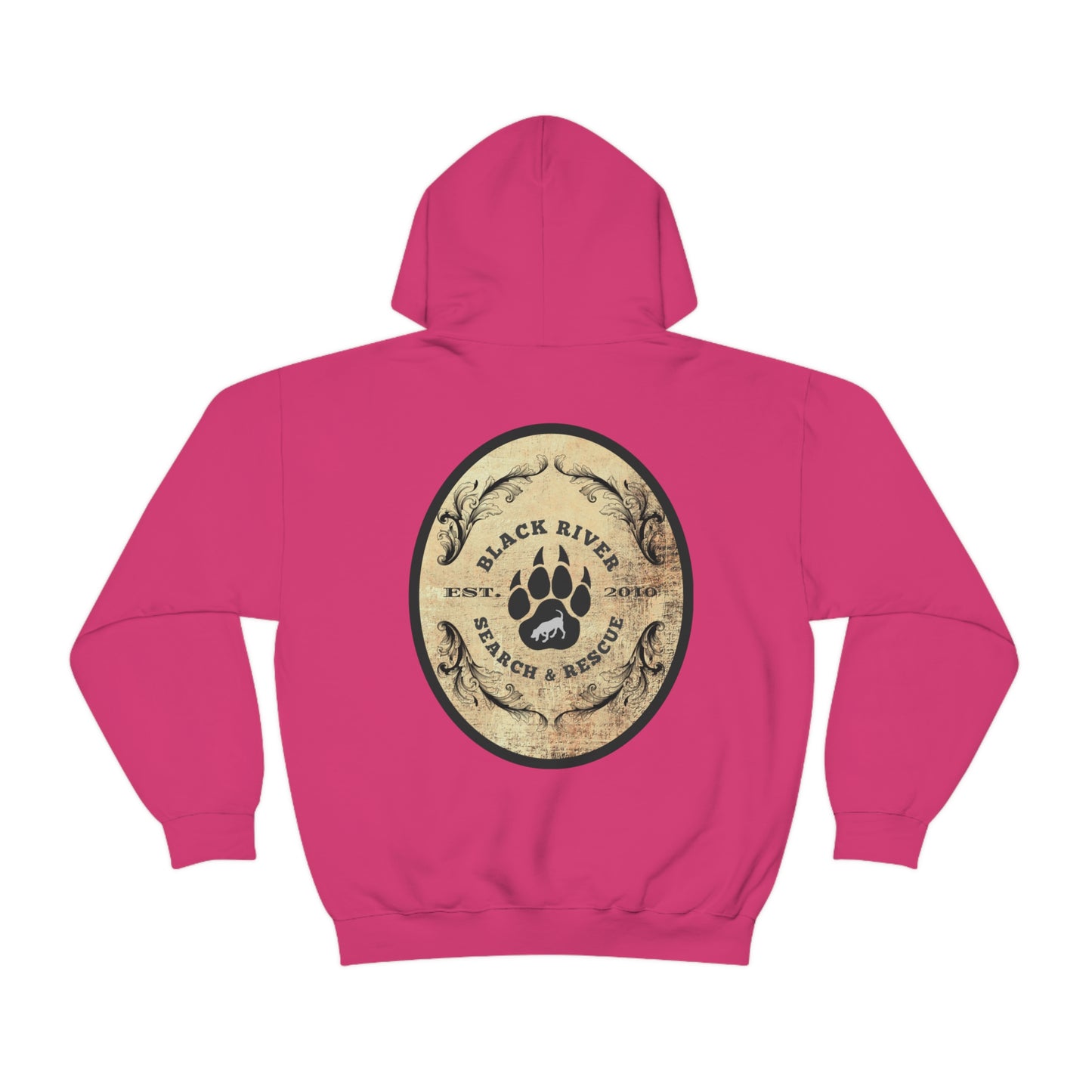 Black River Search & Rescue Logo Unisex Heavy Blend™ Hooded Sweatshirt