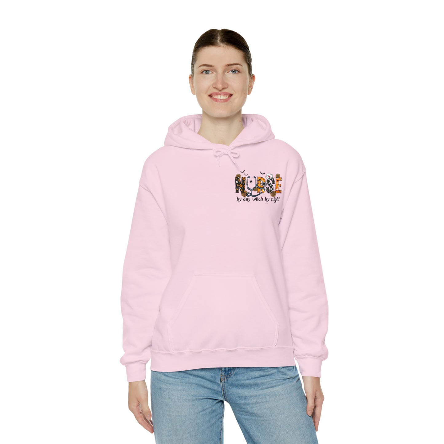 Magical Nurse Halloween Hooded Sweatshirt